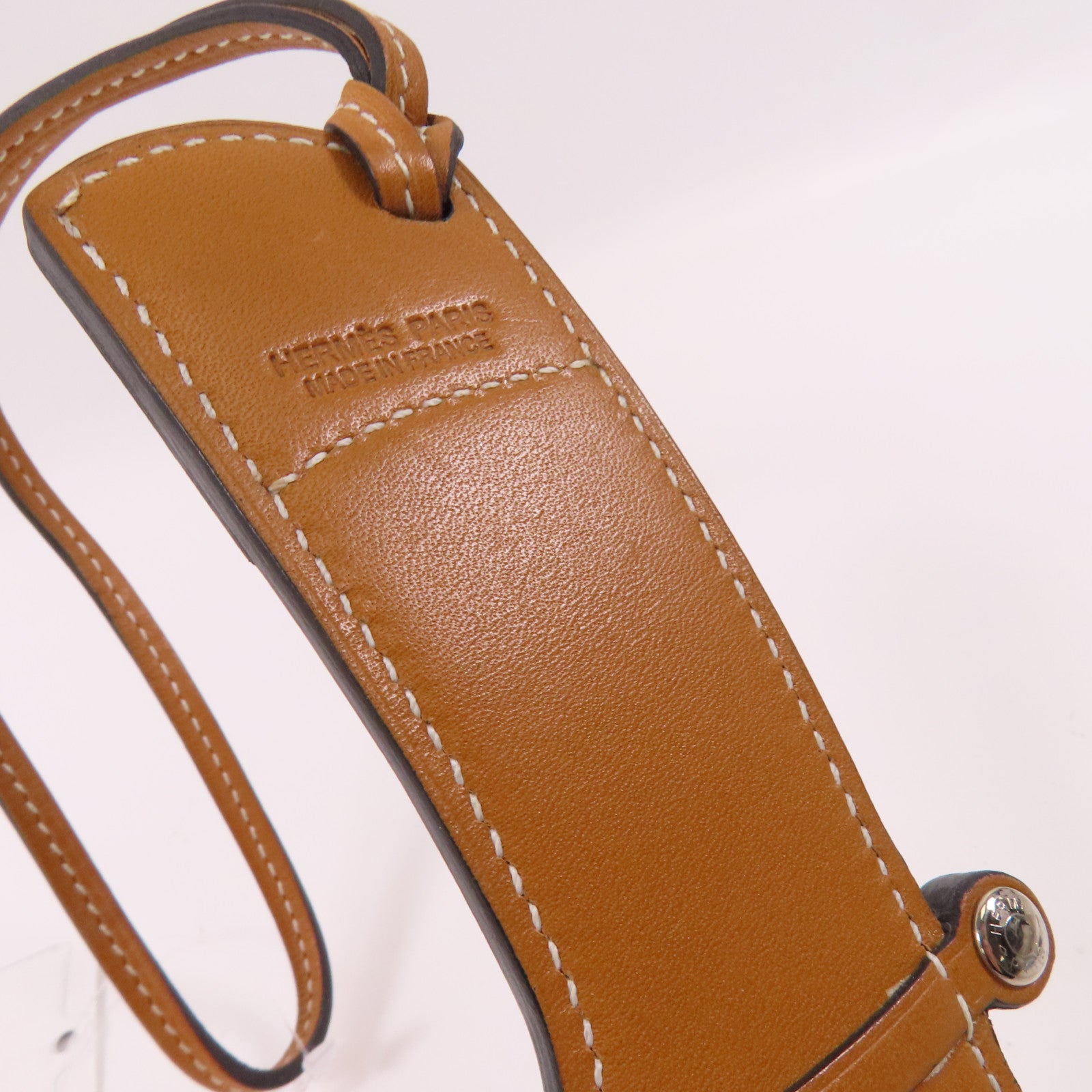 HERMES 【激減優惠】Box Calf皮革Paddock boots Charm掛飾