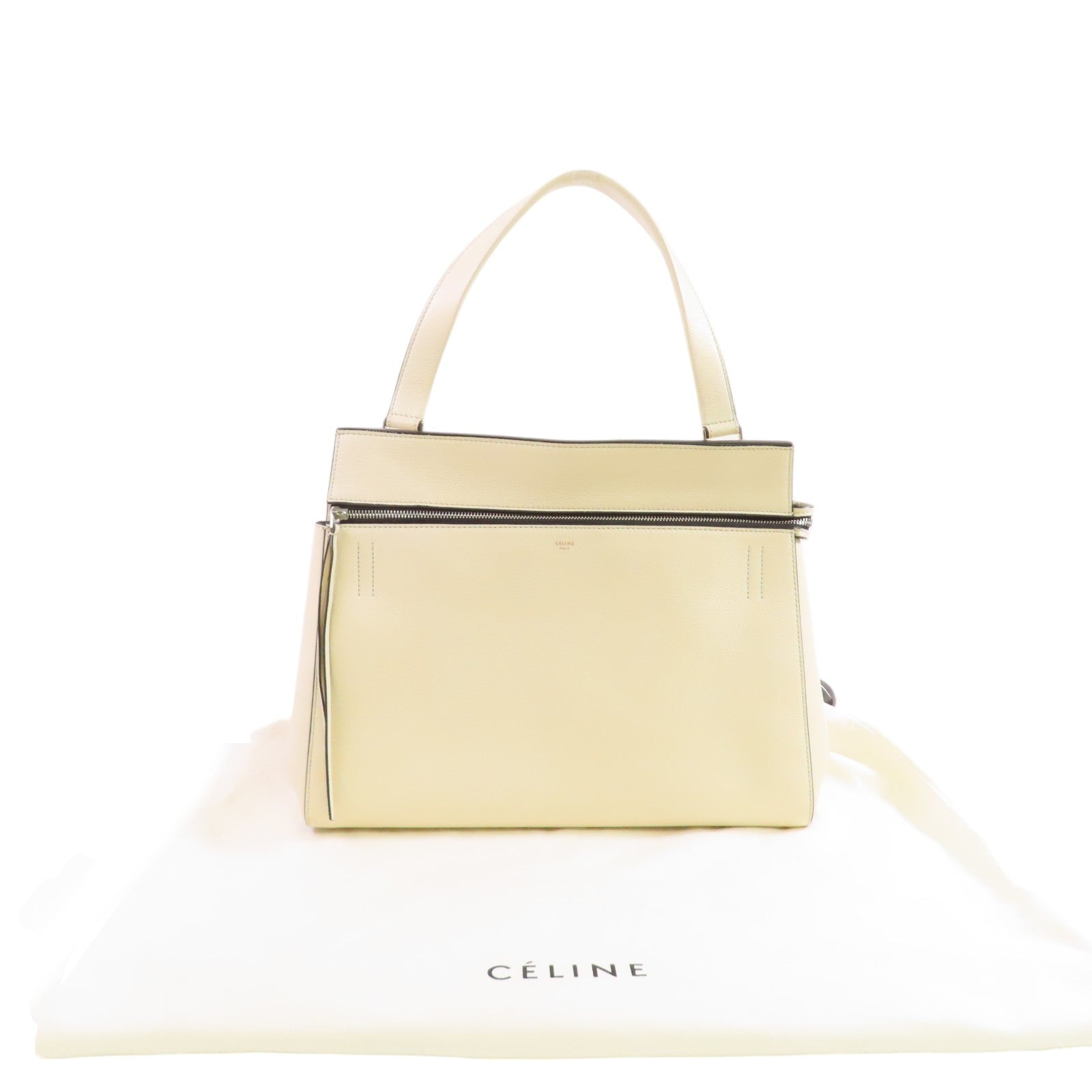 CELINE 【激減優惠】牛皮皮革Hang Bag金扣手挽袋