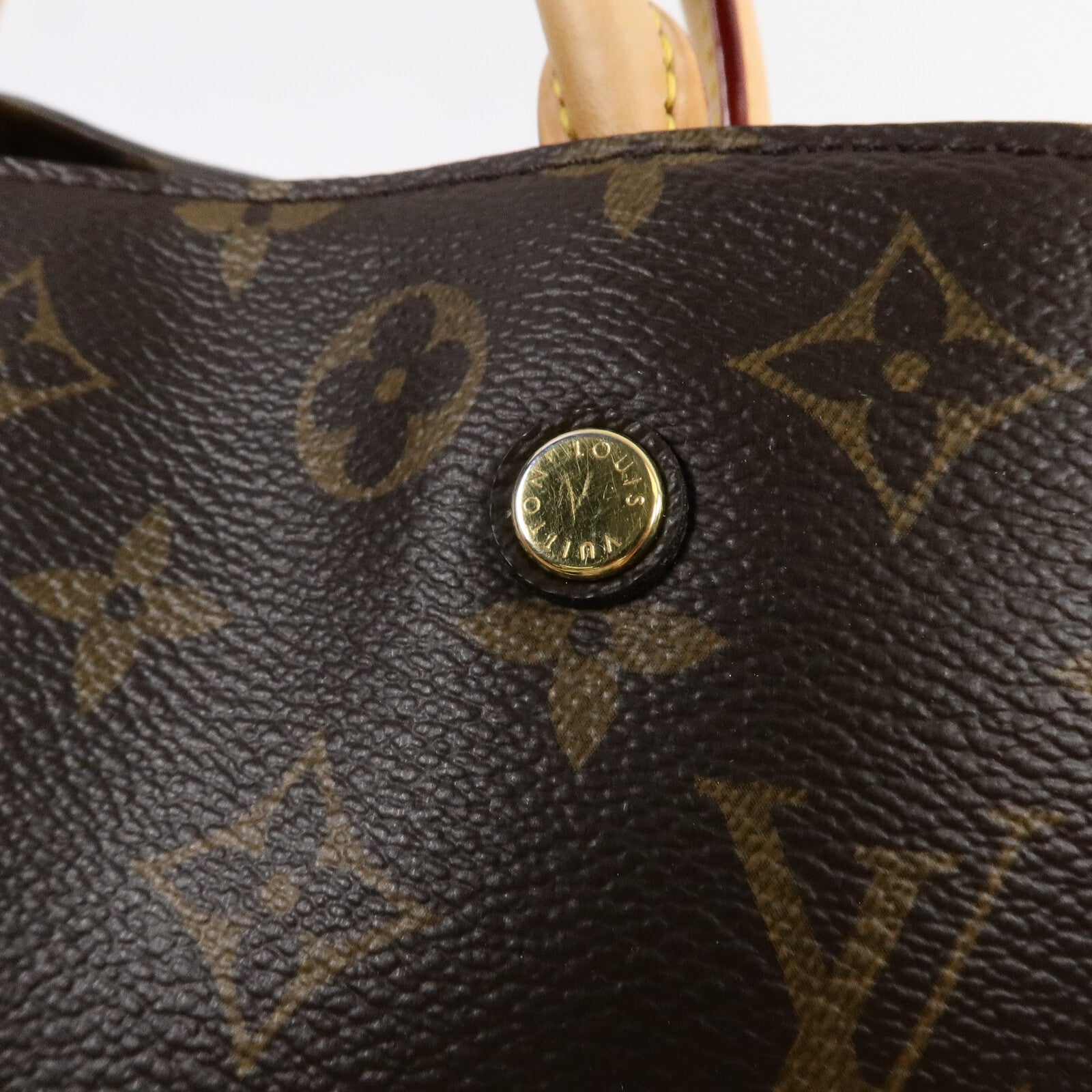 LOUIS VUITTON Monogram Montaigne BB手挽肩背兩用袋