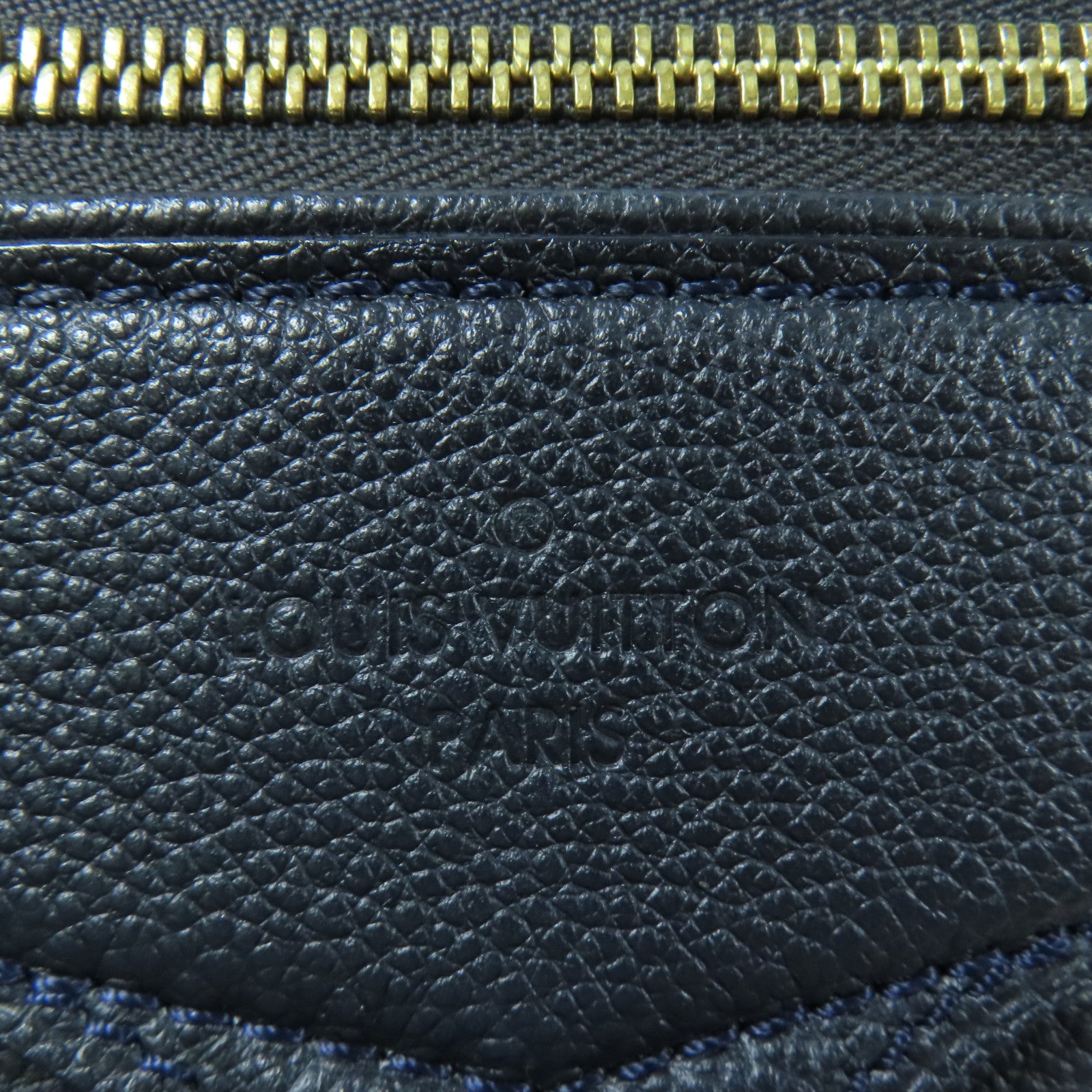 LOUIS VUITTON Monogram Empreinte Lumineuse PM金扣手挽肩背兩用袋