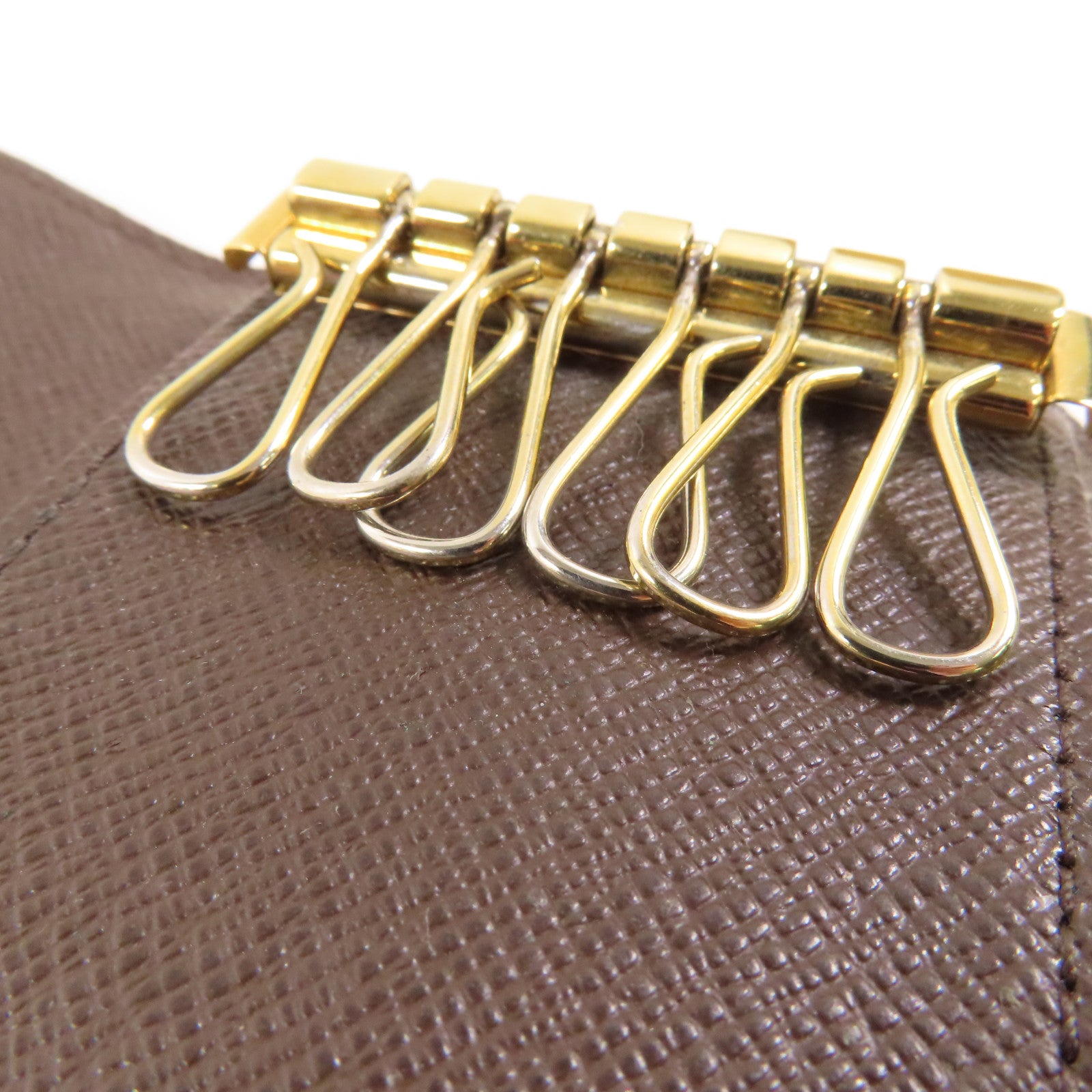 LOUIS VUITTON Damier Key Case金扣鎖匙包
