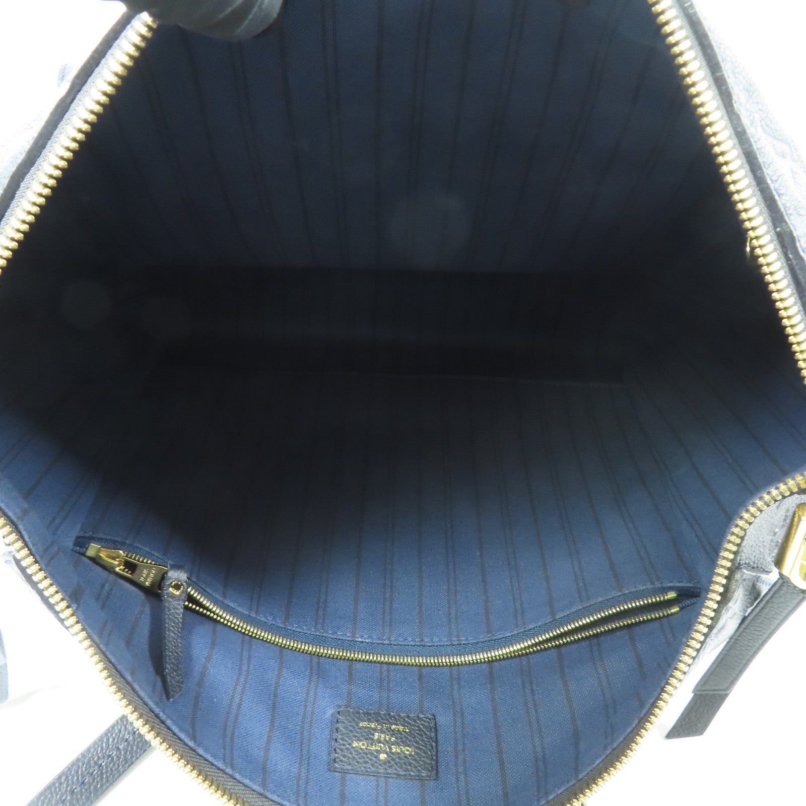 LOUIS VUITTON Monogram Empreinte Lumineuse PM金扣手挽肩背兩用袋