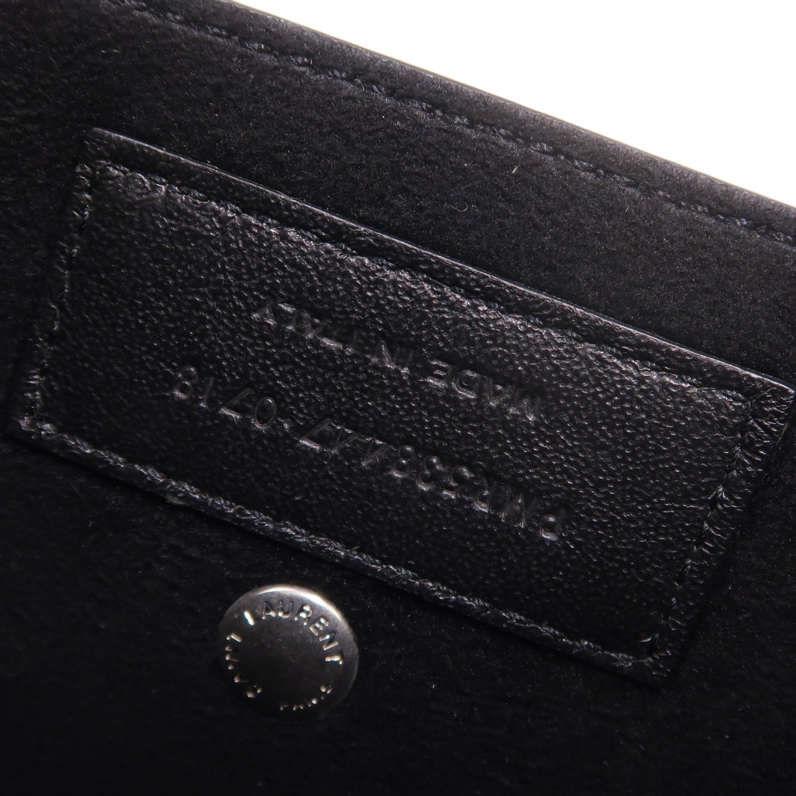 SAINT LAURENT 羊皮皮革Teddy BucketTeddy Bucket鏈帶肩背袋