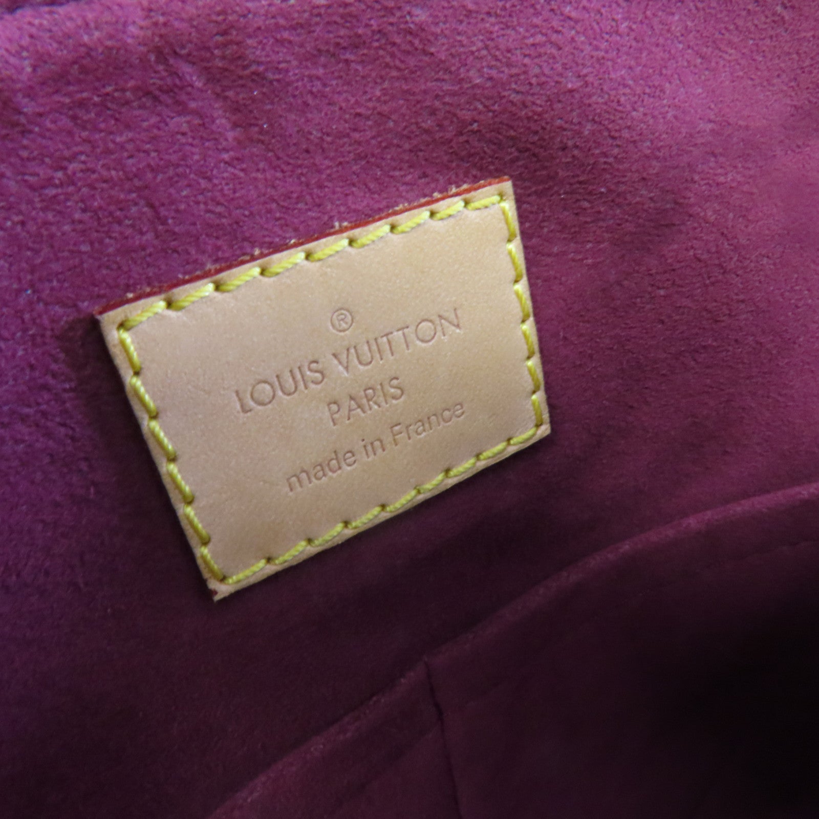 LOUIS VUITTON 【激減優惠】Monogram Pallas 2Way Shoulder Bag金扣手挽肩背兩用袋啡色/酒紅色