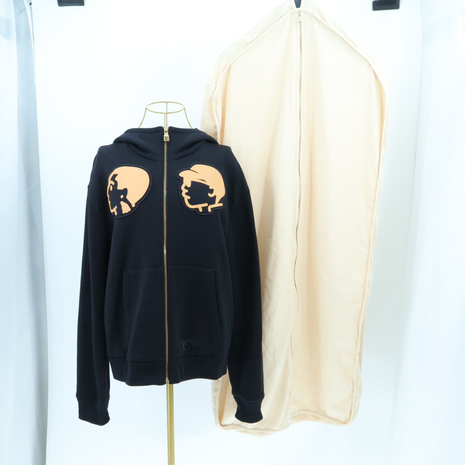 LOUIS VUITTON LV X Nigo Character Patch Zip 外套
