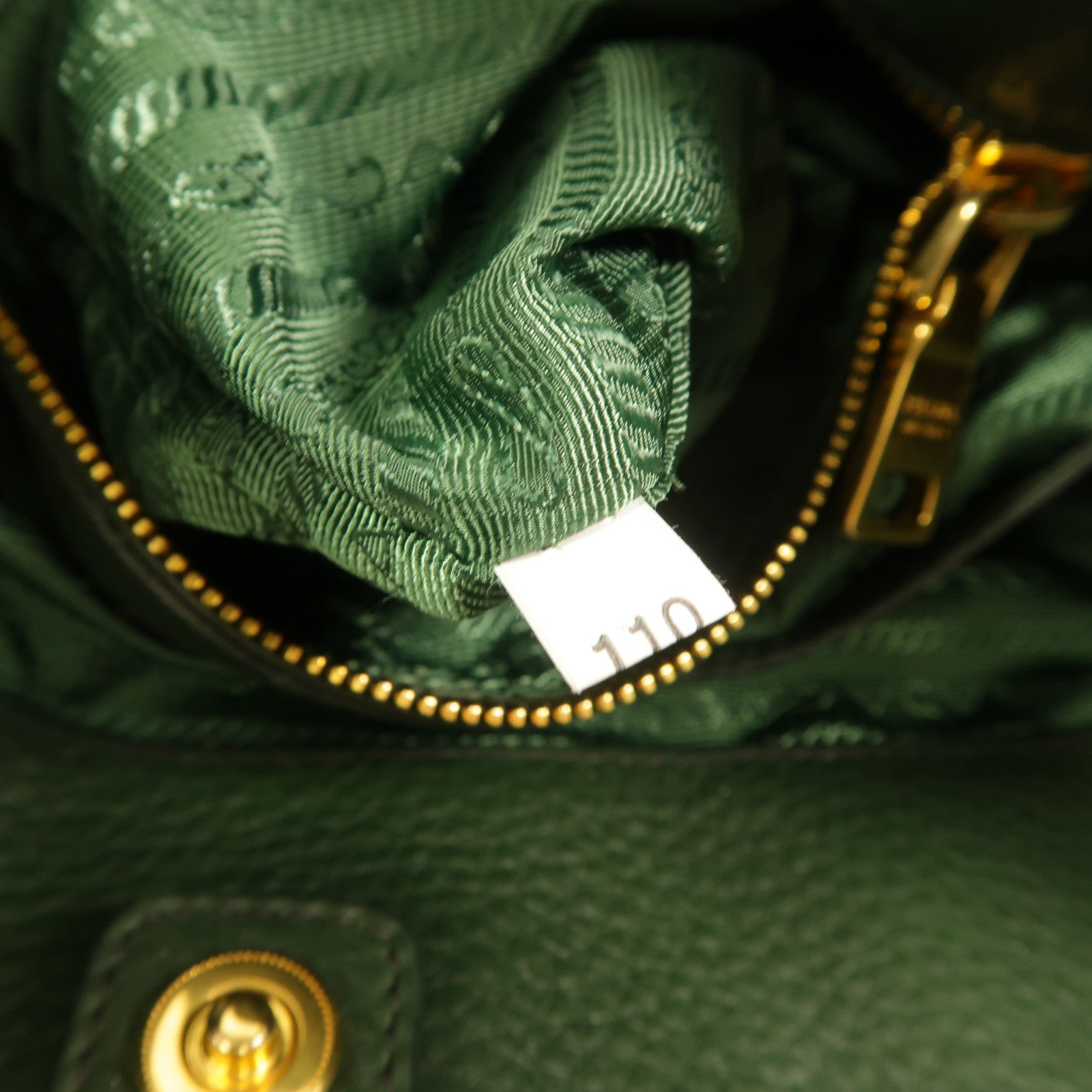PRADA 牛皮皮革Side Pocket 2 Way Shoulder Bag手挽肩背兩用袋