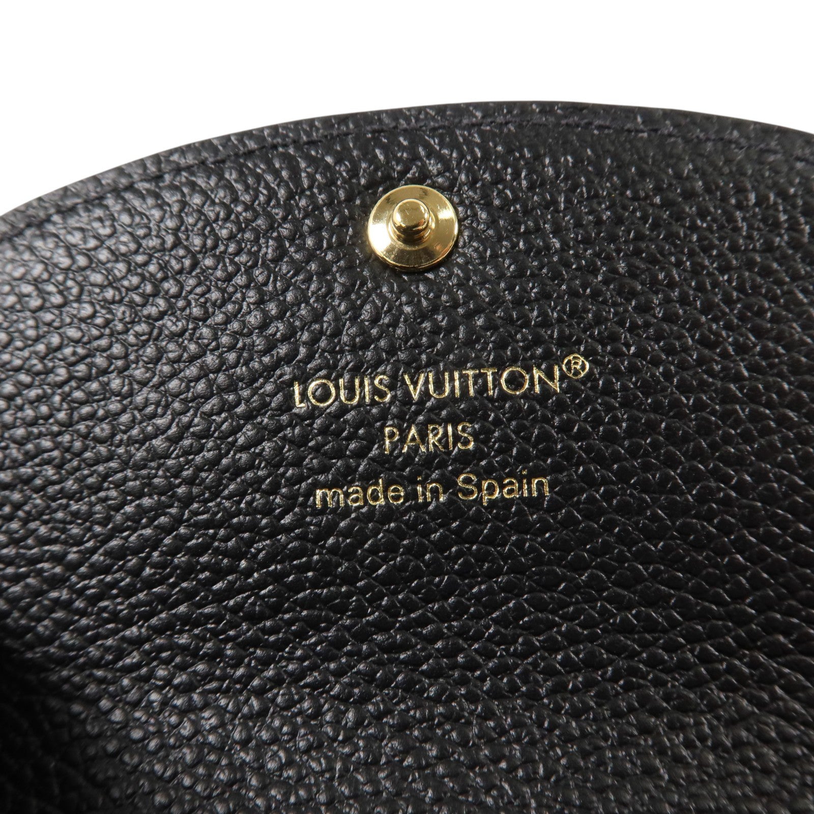 LOUIS VUITTON Monogram Empreinte Rosalie金扣卡片套