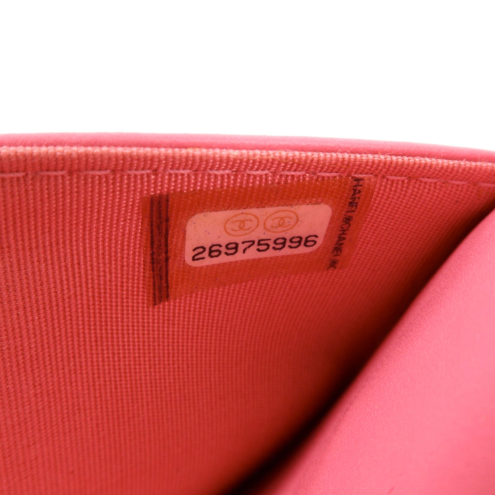 CHANEL 牛皮皮革WOC Wallet On Chain金扣肩背袋