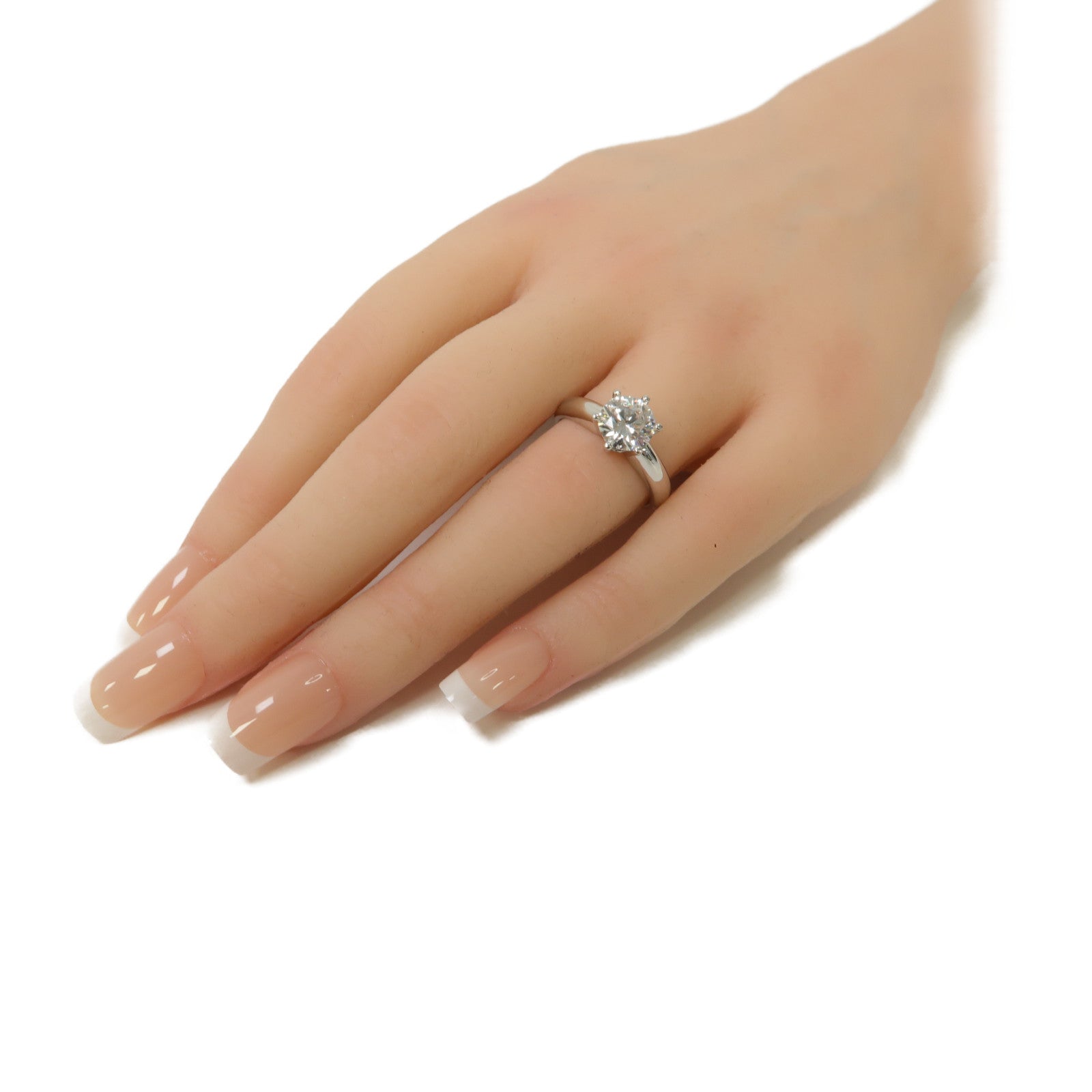 JEWELRY 鉑金PT900 Diamond Ring 1.56ct鑽石戒指US#6.5