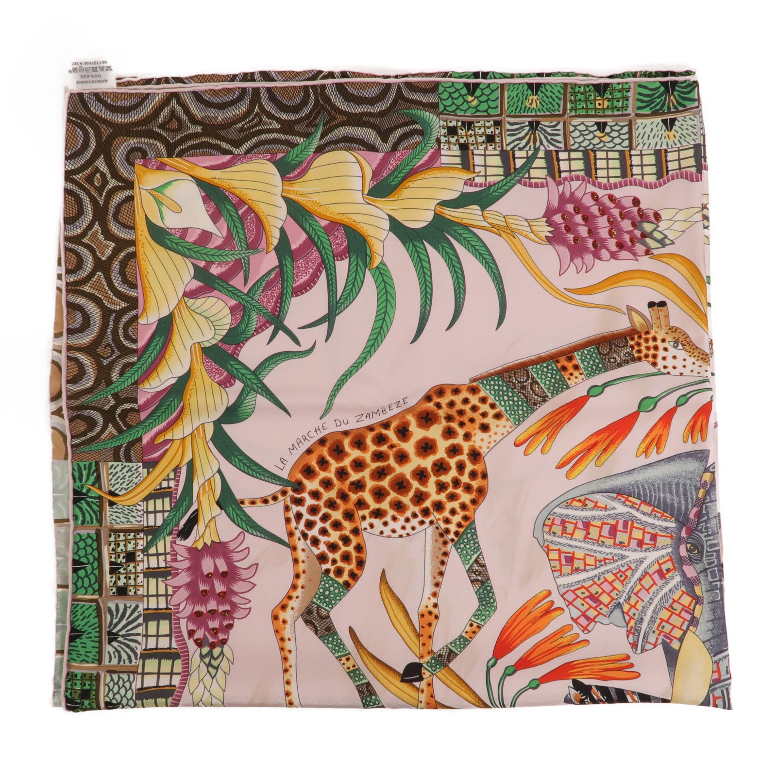 HERMES 絲質Scarf 90x90絲巾