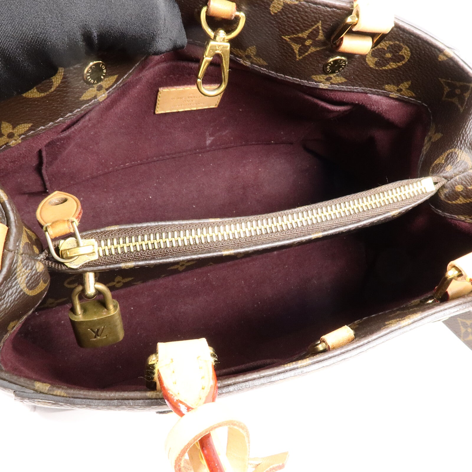 LOUIS VUITTON Monogram Montaigne BB手挽肩背兩用袋