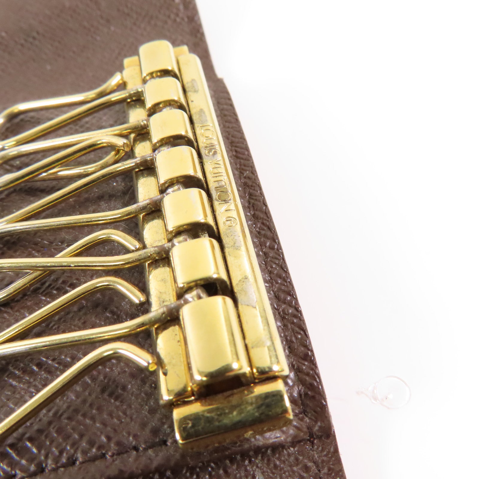 LOUIS VUITTON Damier Key Case金扣鎖匙包