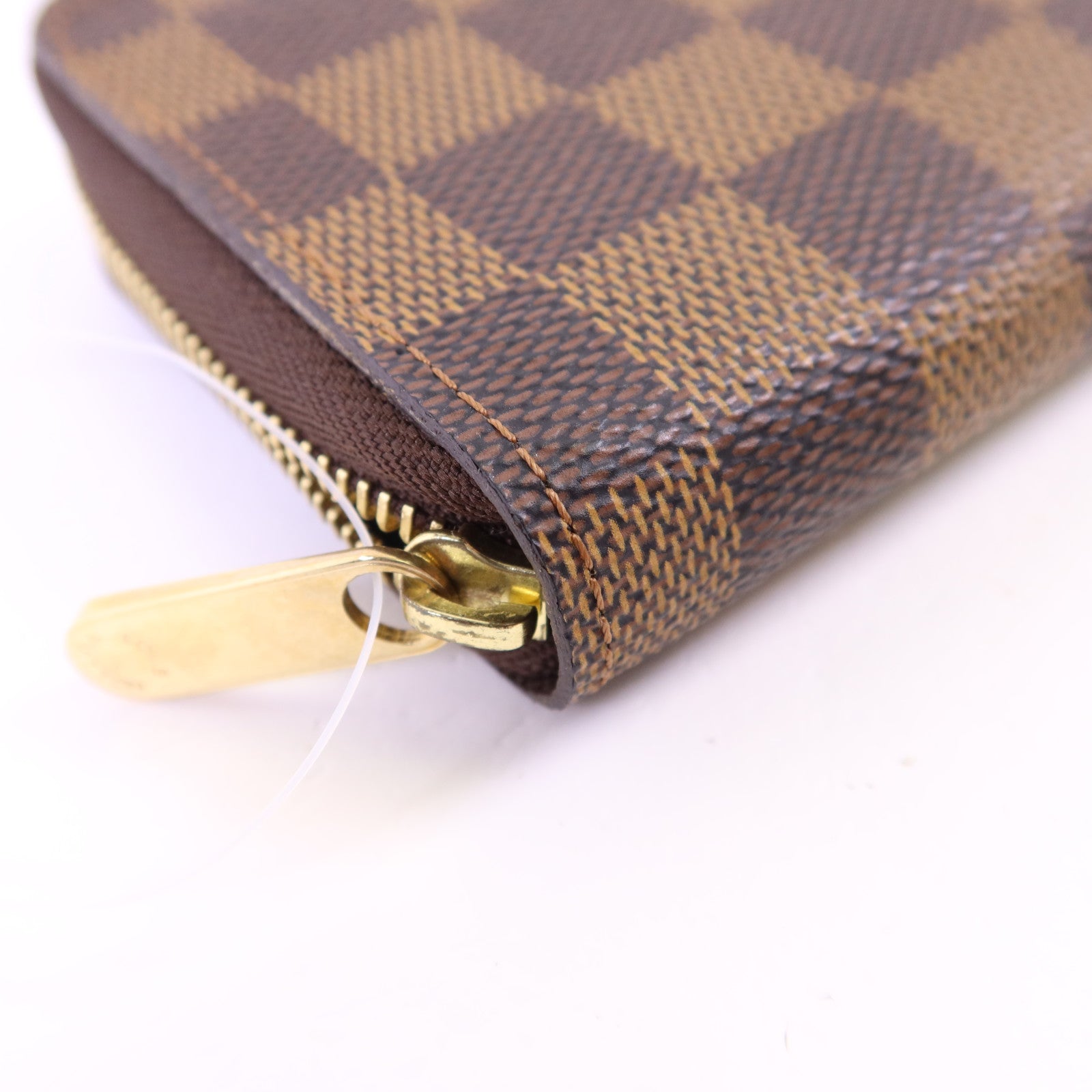 LOUIS VUITTON Damier Zippy Coin Purse金扣零錢包