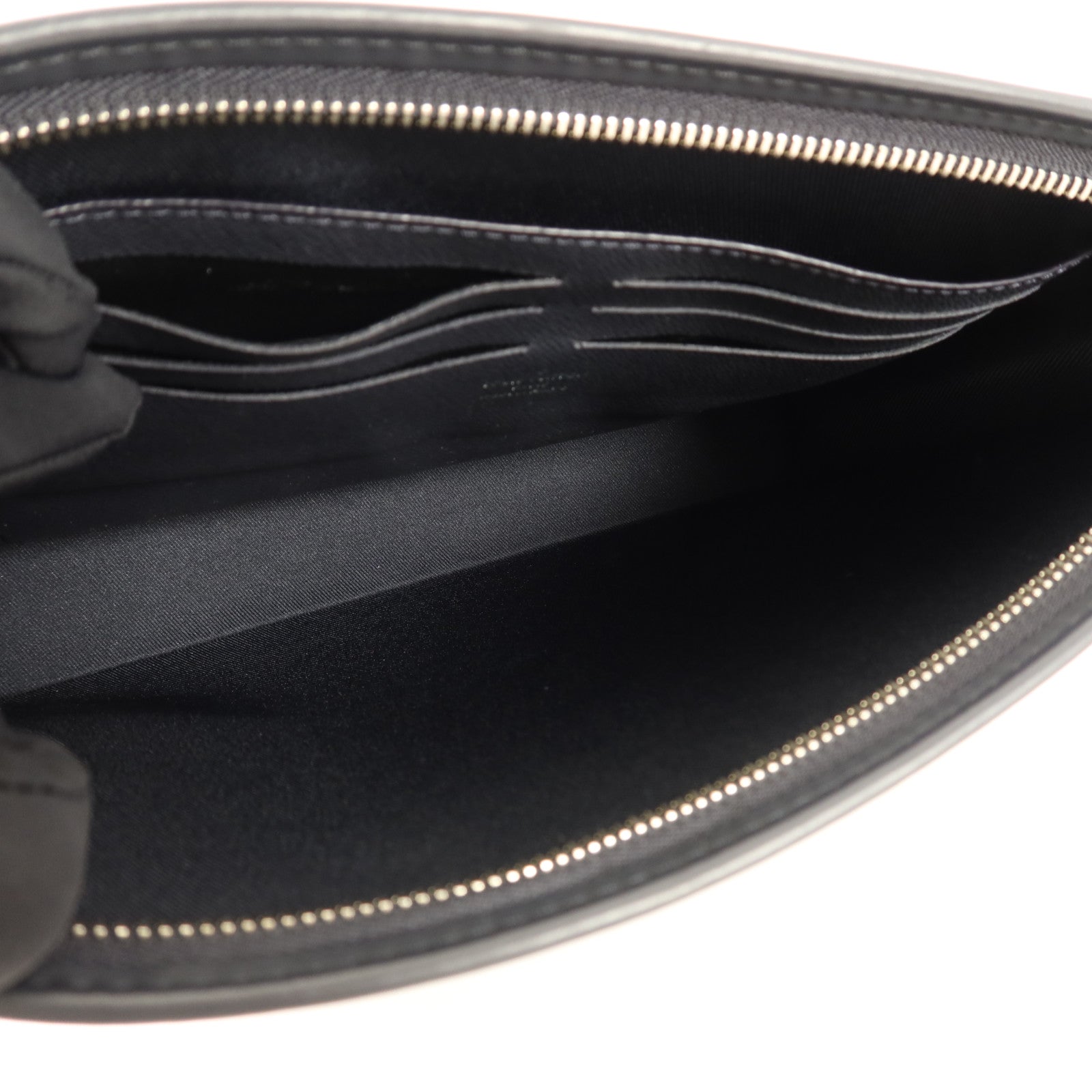 LOUIS VUITTON Monogram Pochette Voyage Clutch銀扣手拿包