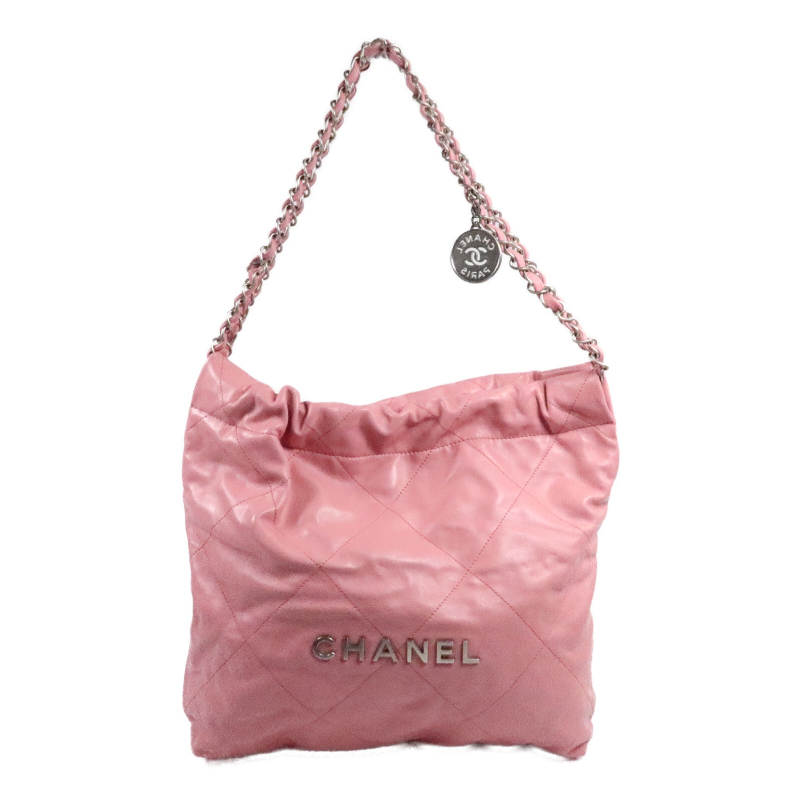 CHANEL 牛皮皮革Chanel 22 Small鏈帶肩背袋