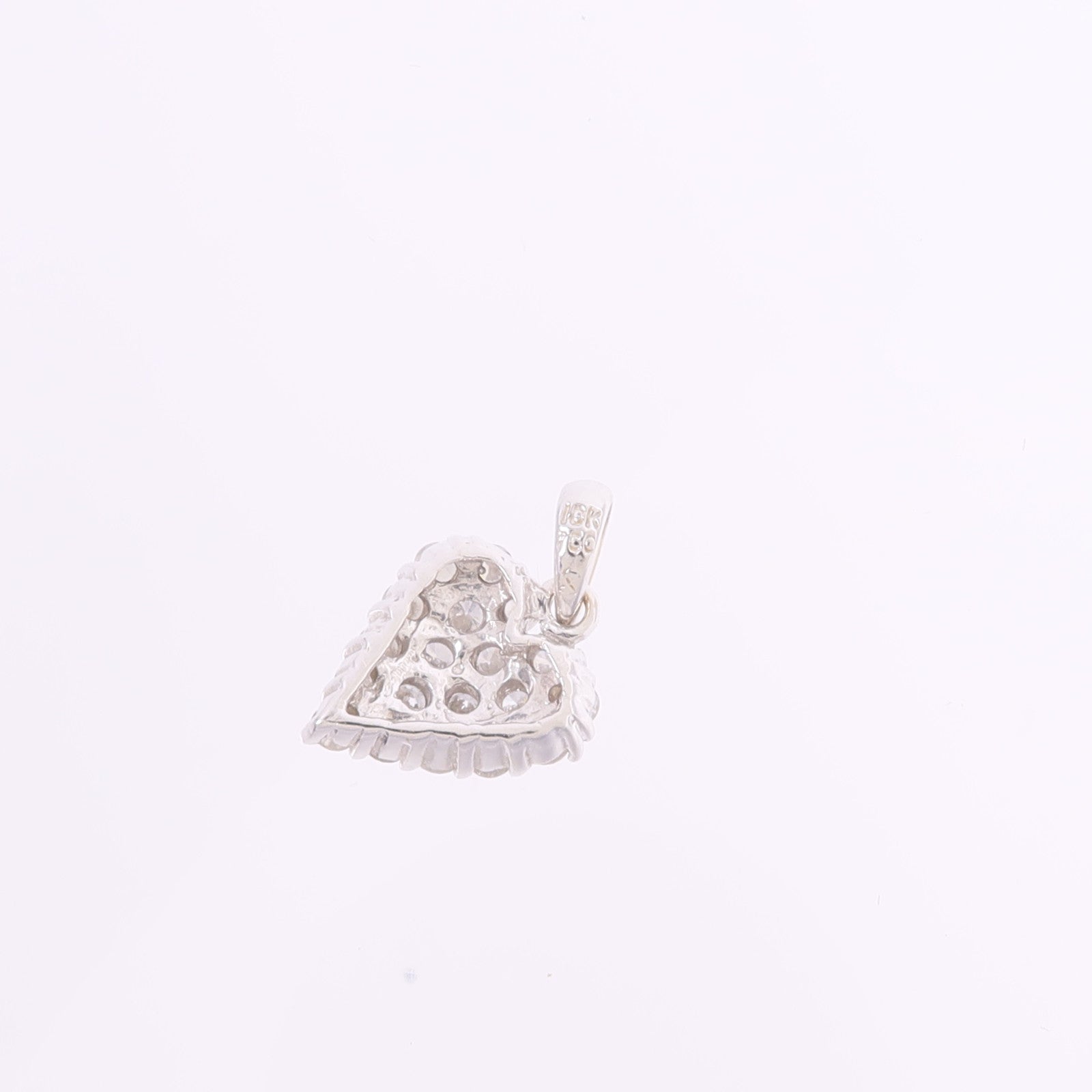 JEWELRY 18K白金Diamond Pendant Top鑽石吊墜