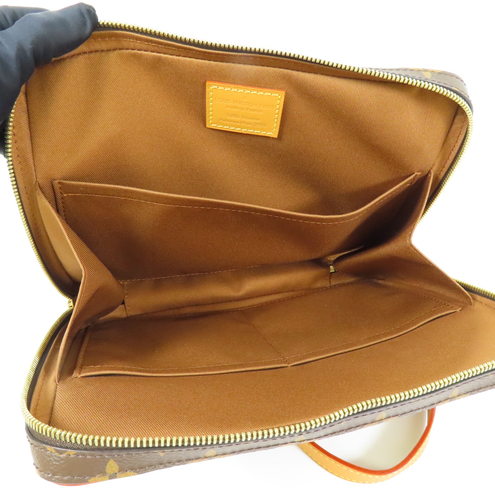 LOUIS VUITTON Monogram Soft Trunk Messenger PM金扣肩背袋