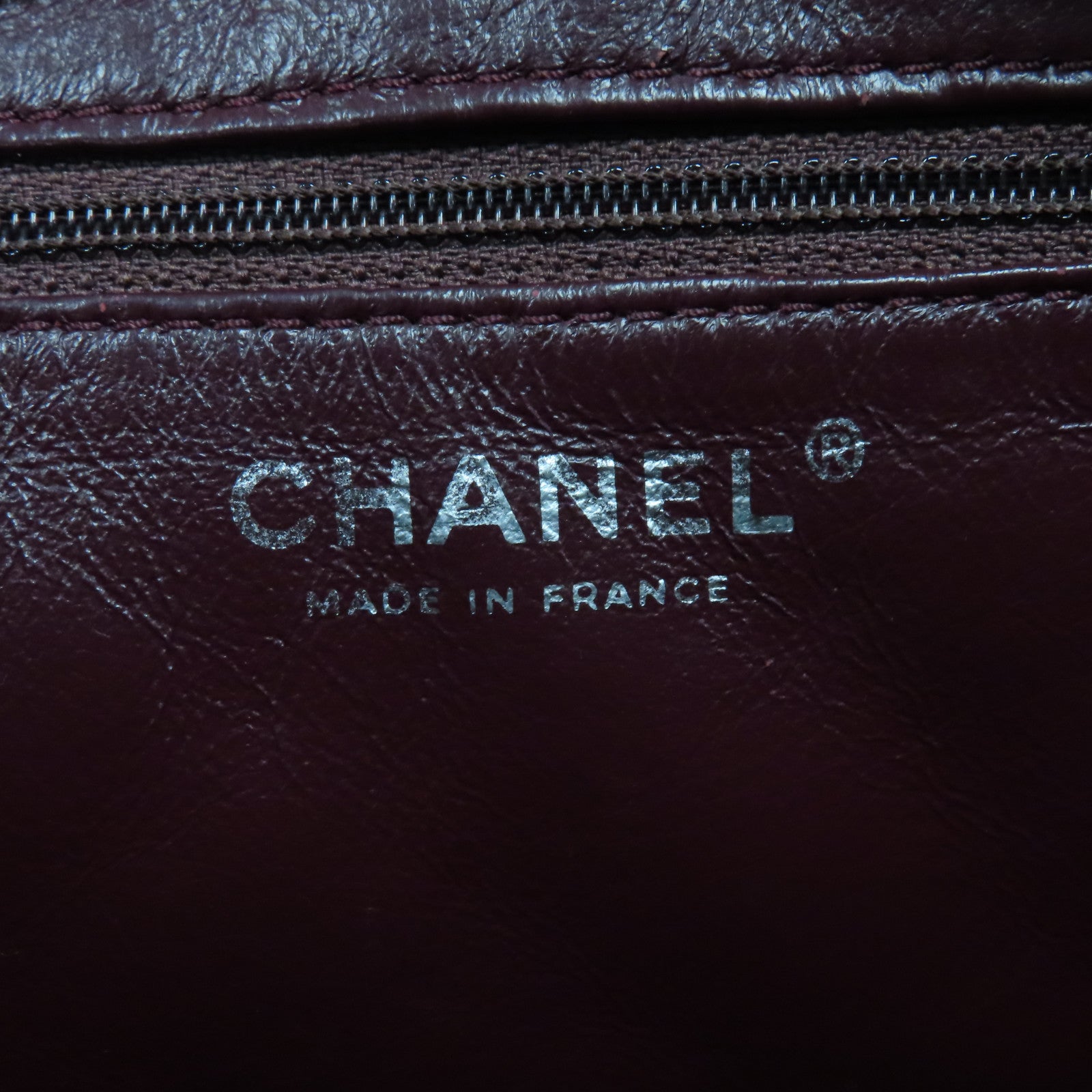 CHANEL 菱格牛皮皮革Shoulder Bag銀扣鏈帶肩背袋黑色