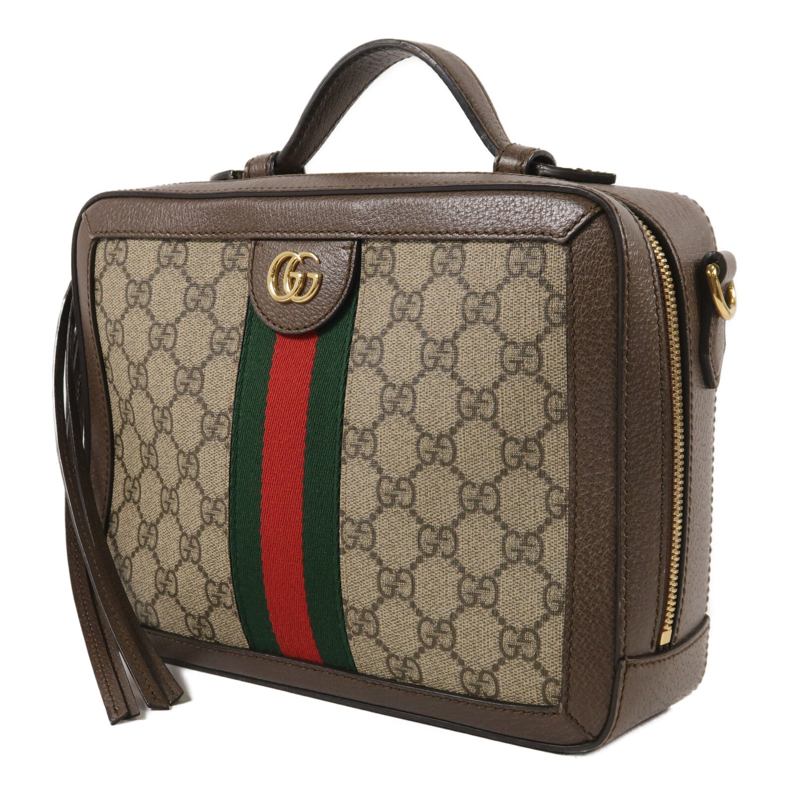 GUCCI 塗層帆布Ophidia GG Supreme肩背袋