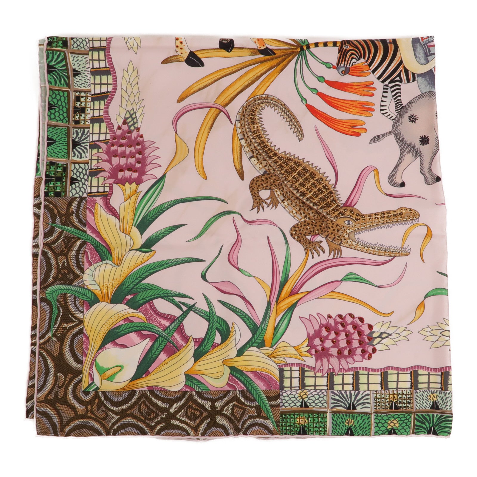 HERMES 絲質Scarf 90x90絲巾