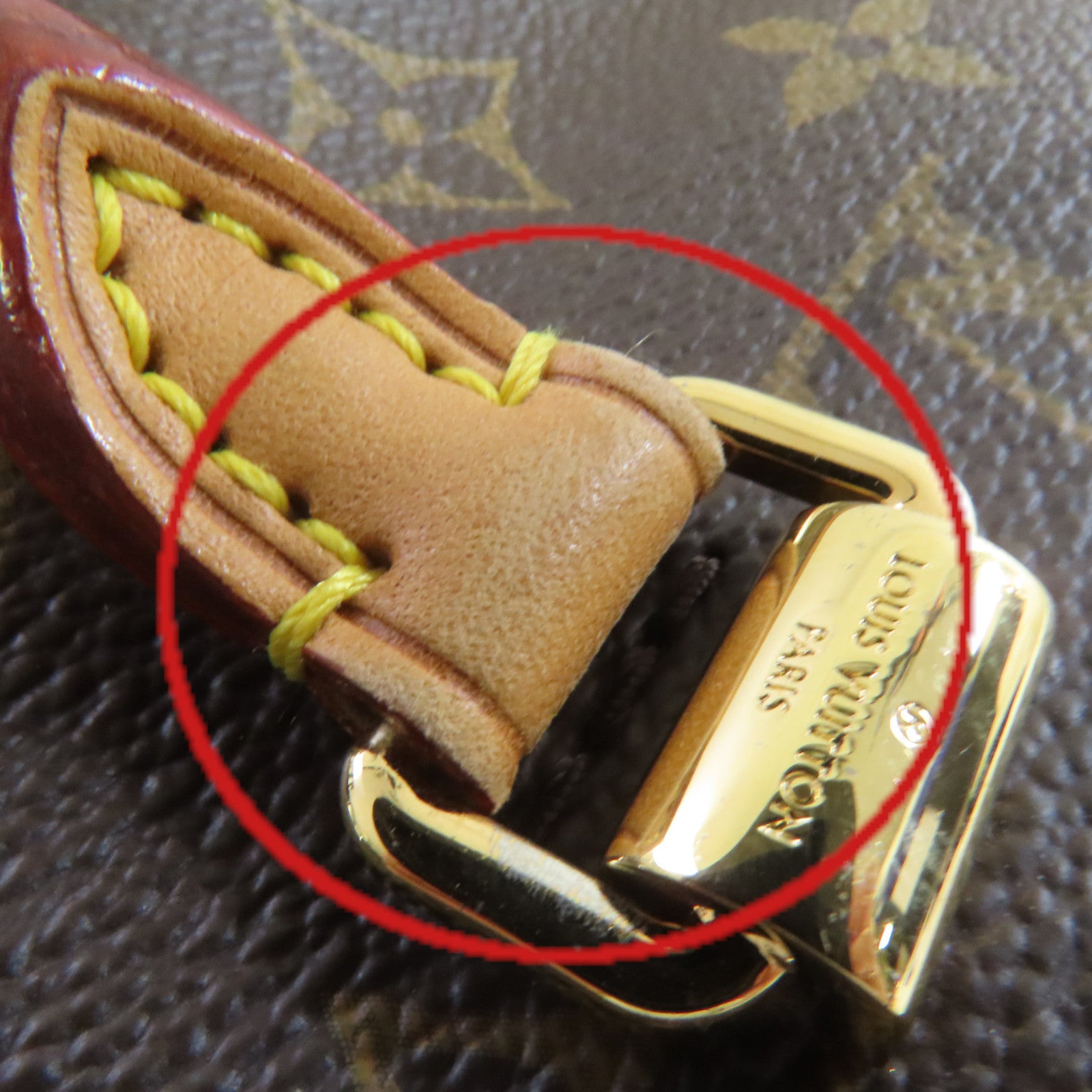 LOUIS VUITTON 【激減優惠】Monogram Pallas 2Way Shoulder Bag金扣手挽肩背兩用袋啡色/酒紅色
