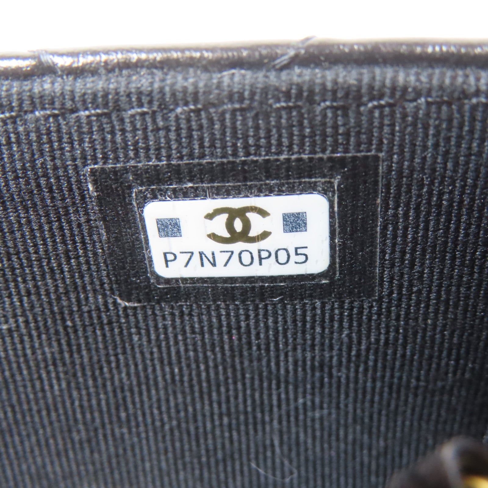 CHANEL 【激減優惠】菱格羊皮皮革Chain Shoulder金扣鏈帶肩背袋黑色
