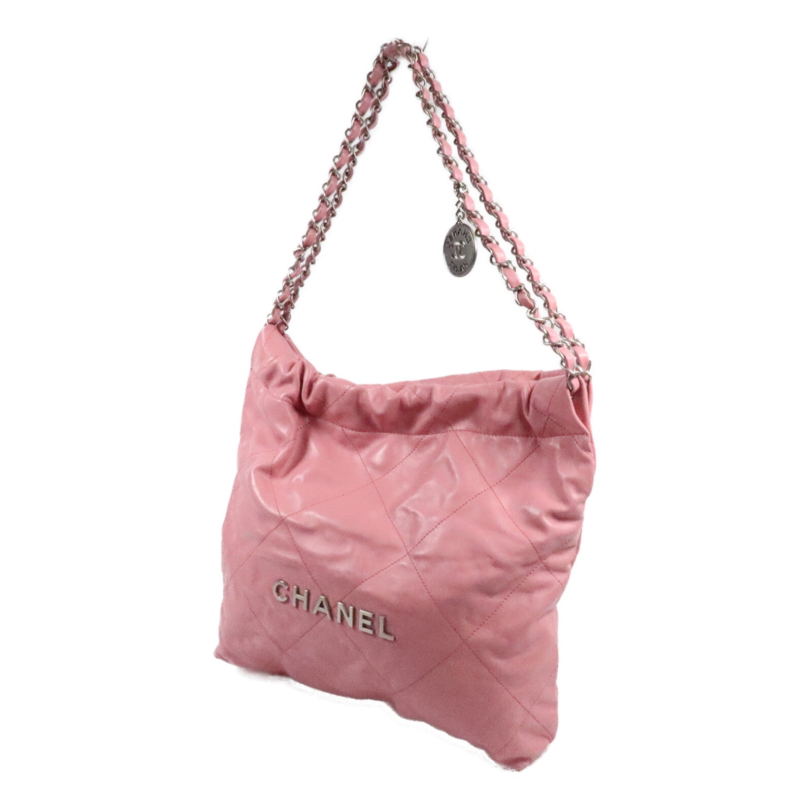 CHANEL 牛皮皮革Chanel 22 Small鏈帶肩背袋
