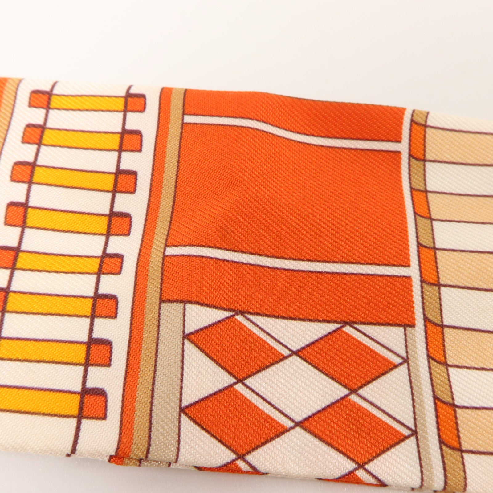 HERMES 絲質Twilly絲巾