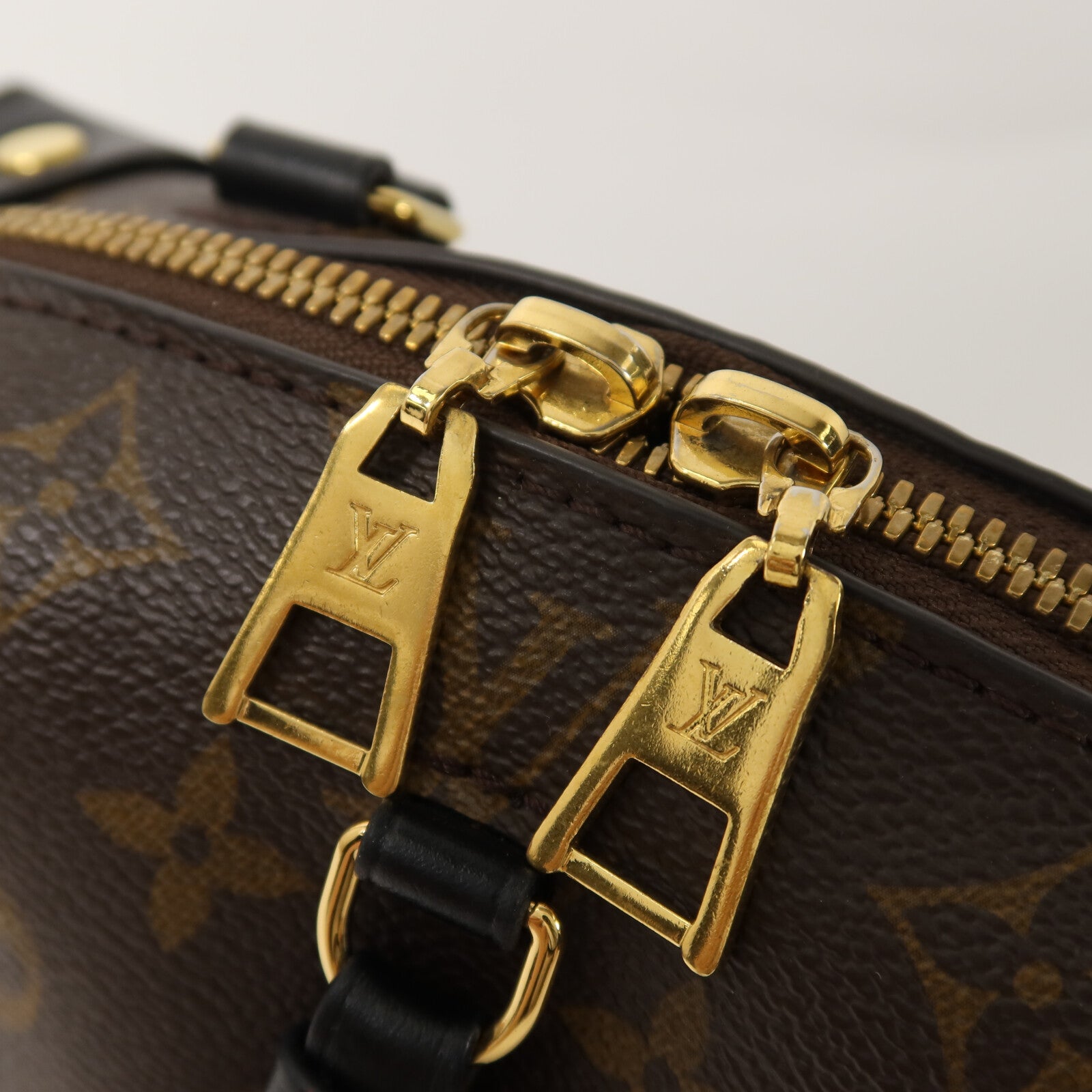 LOUIS VUITTON Monogram Petite Malle Souple手挽肩背兩用袋