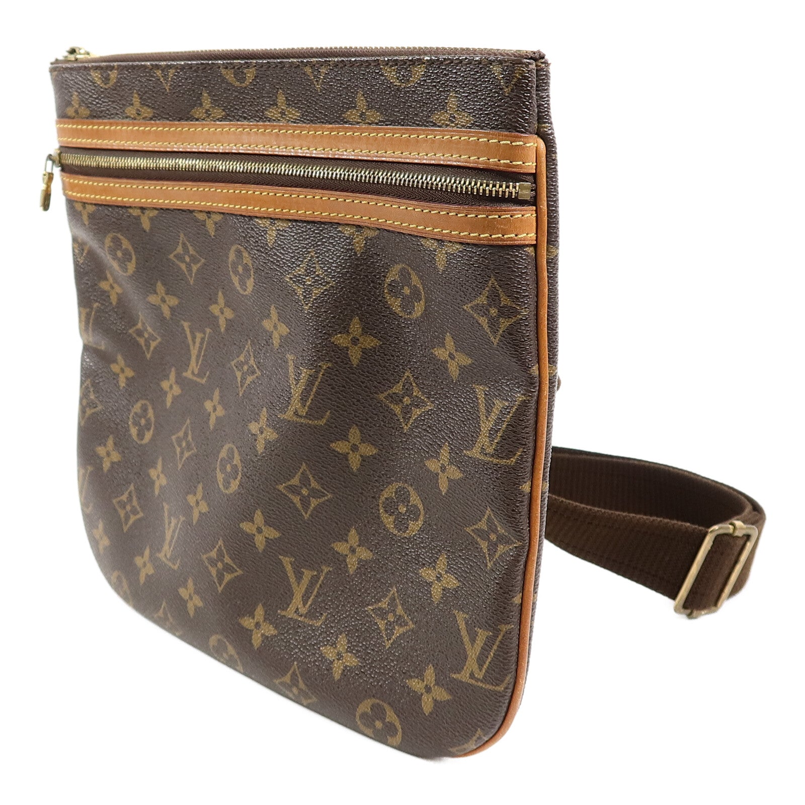 LOUIS VUITTON Monogram Pochette Bosphore肩背袋