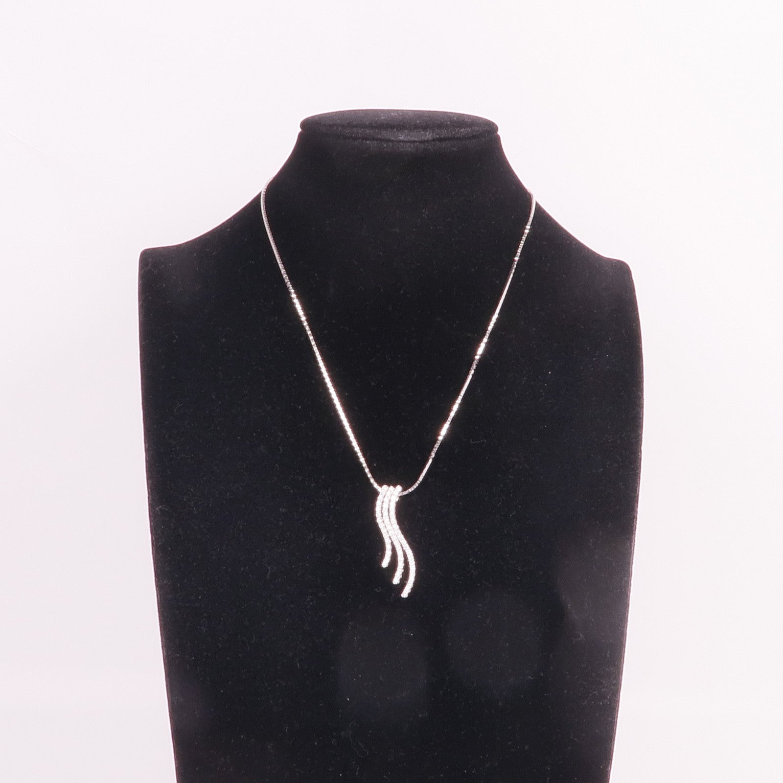 JEWELRY 18K白金Diamond Necklace鑽石項鍊
