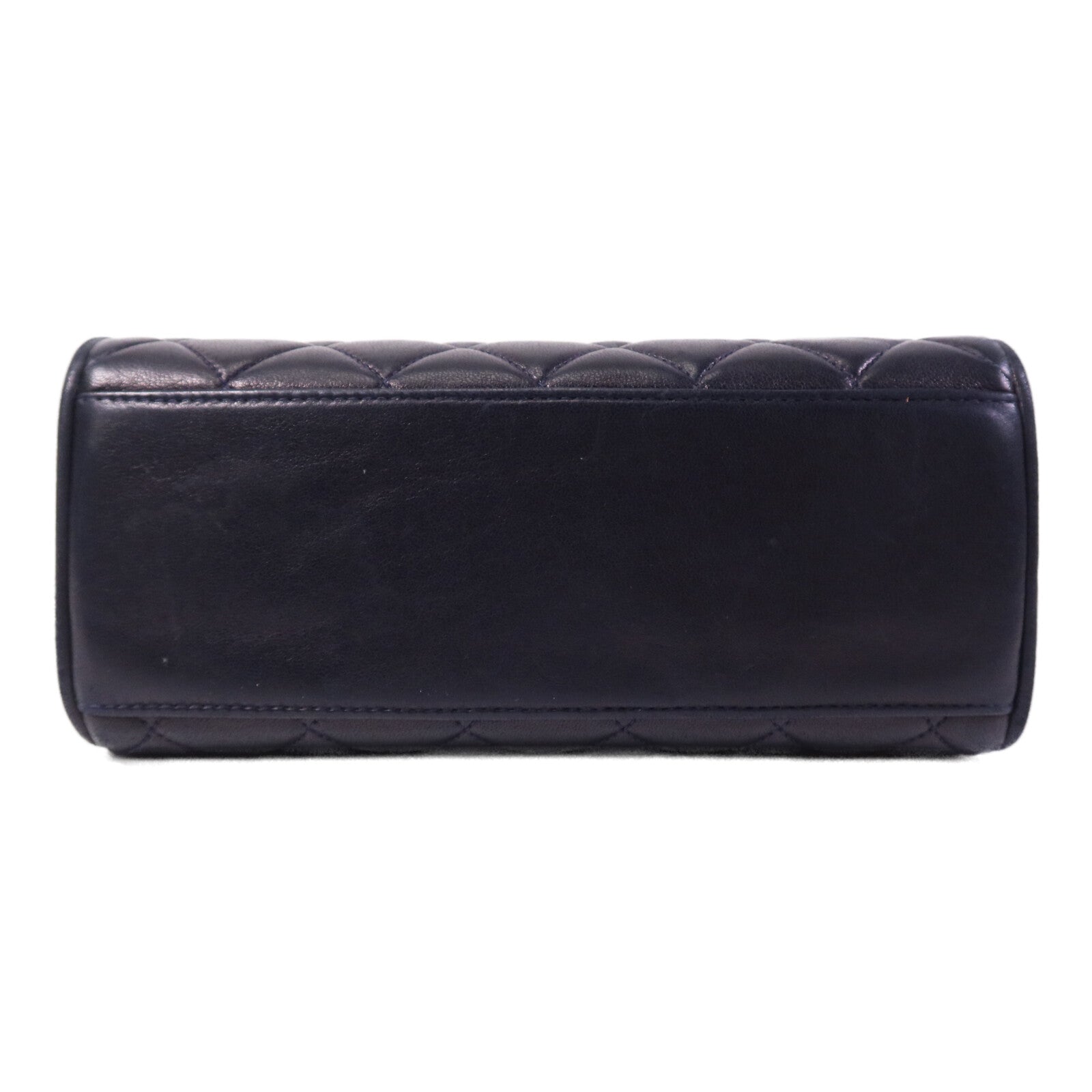 CHANEL 羊皮皮革Vintage Flap Bag金扣手挽袋