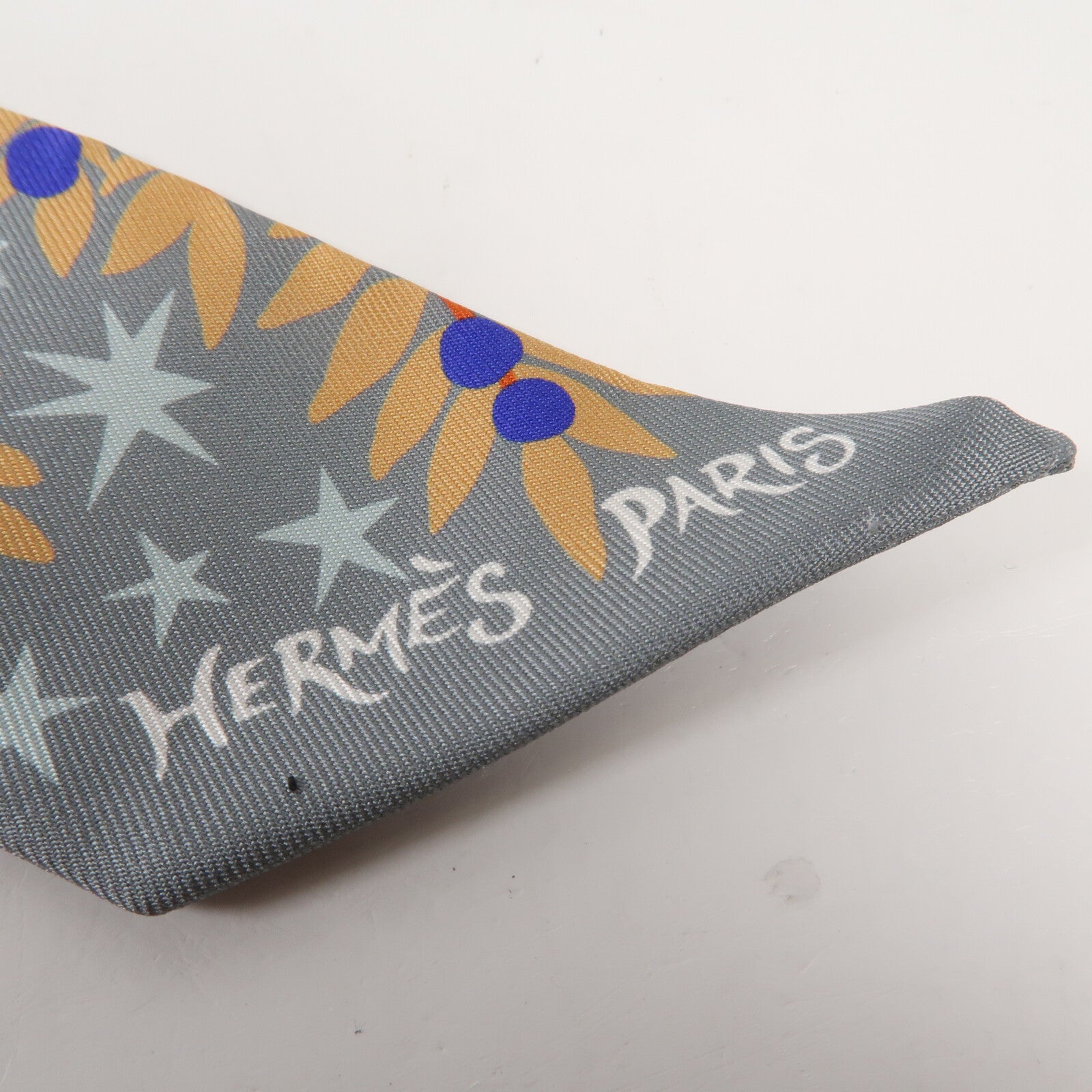 HERMES 絲質Twilly絲巾