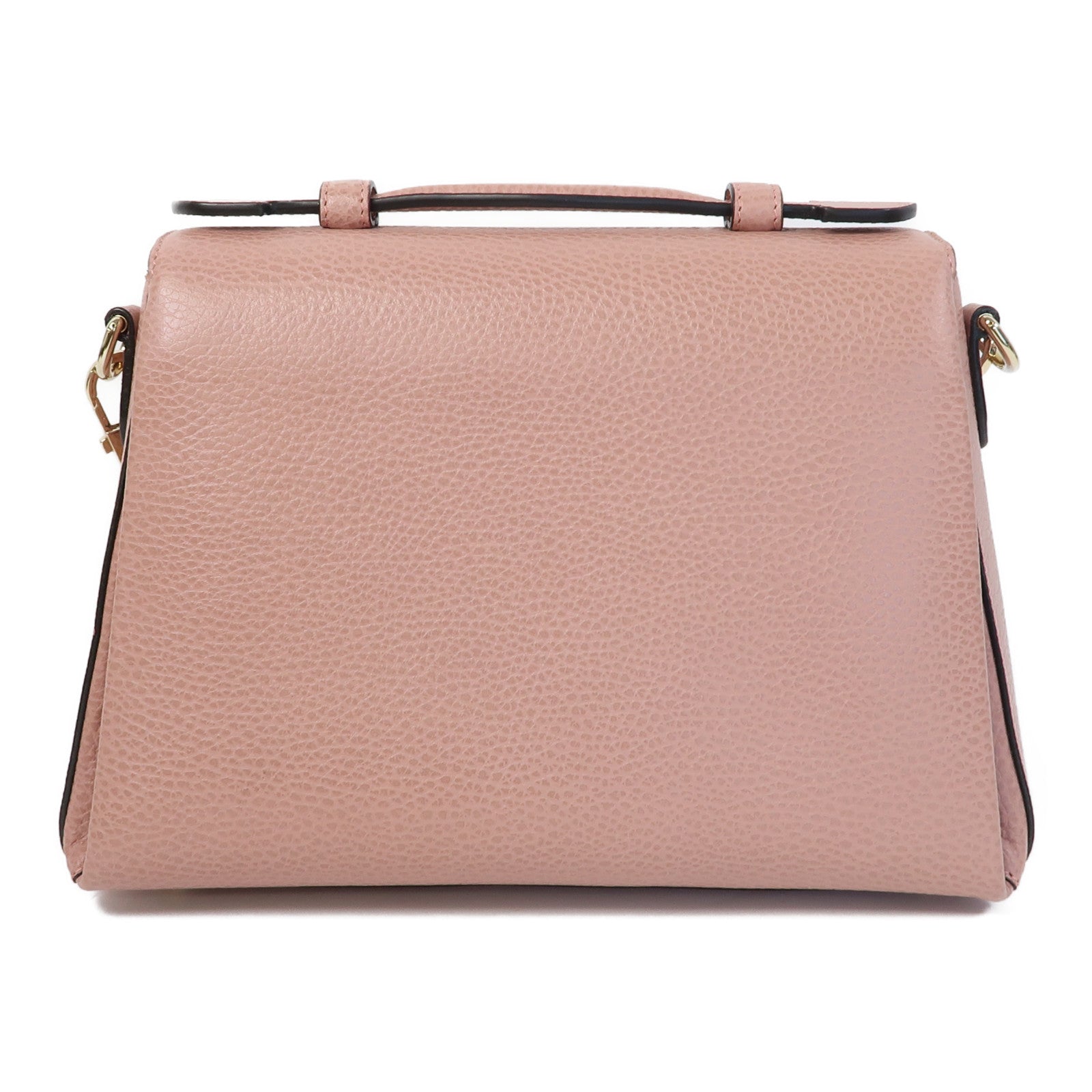 GUCCI 【激減優惠】牛皮皮革Chain Shoulder Bag金扣鏈帶肩背袋粉紅色