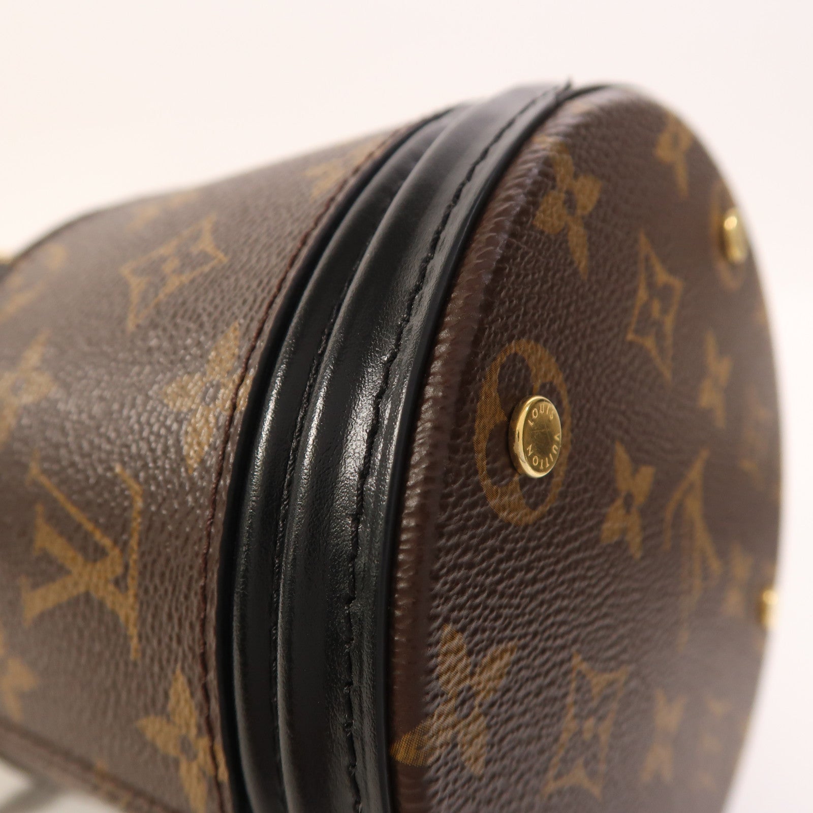 LOUIS VUITTON Monogram Canoe 金扣鏈帶手挽肩背兩用袋