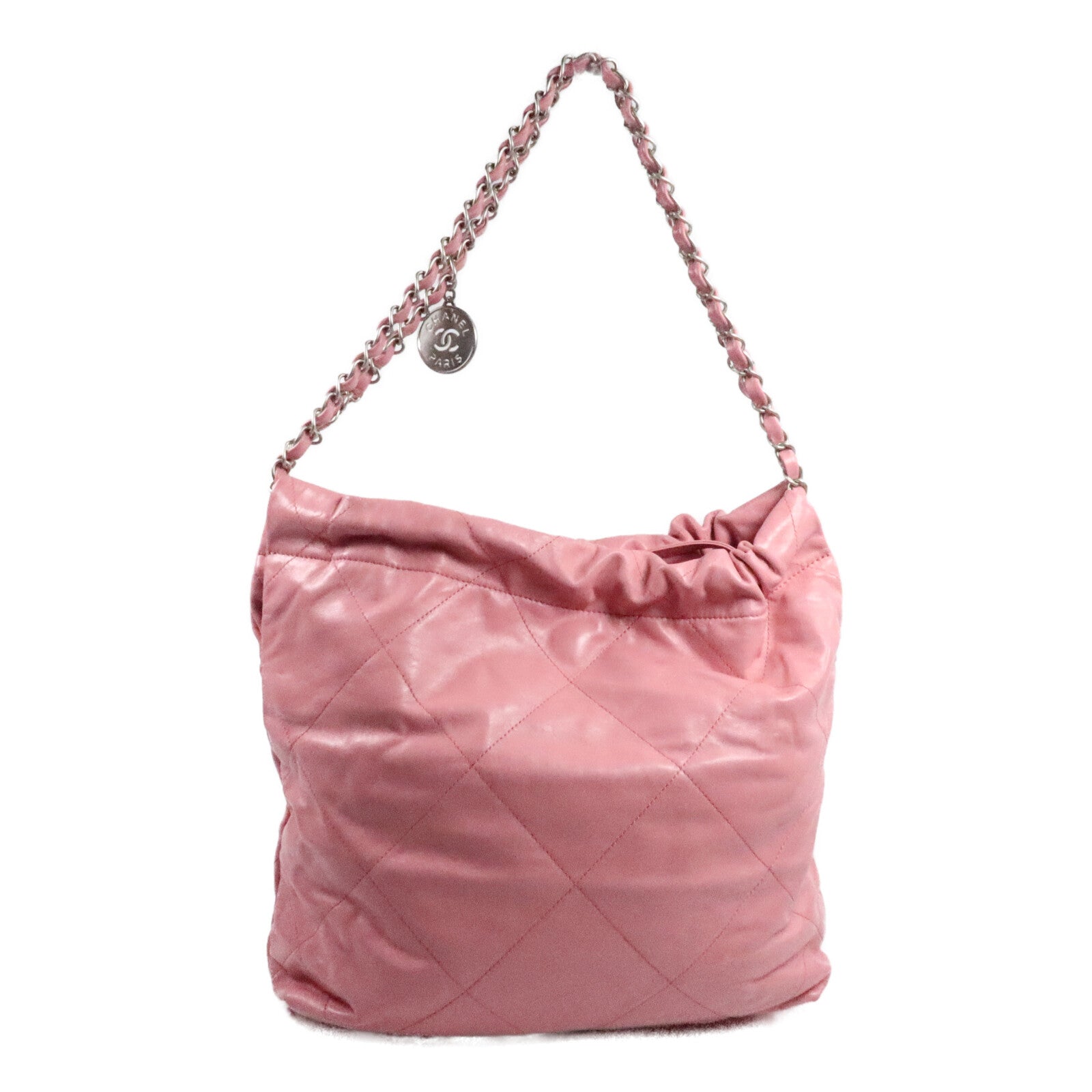 CHANEL 牛皮皮革Chanel 22 Small鏈帶肩背袋