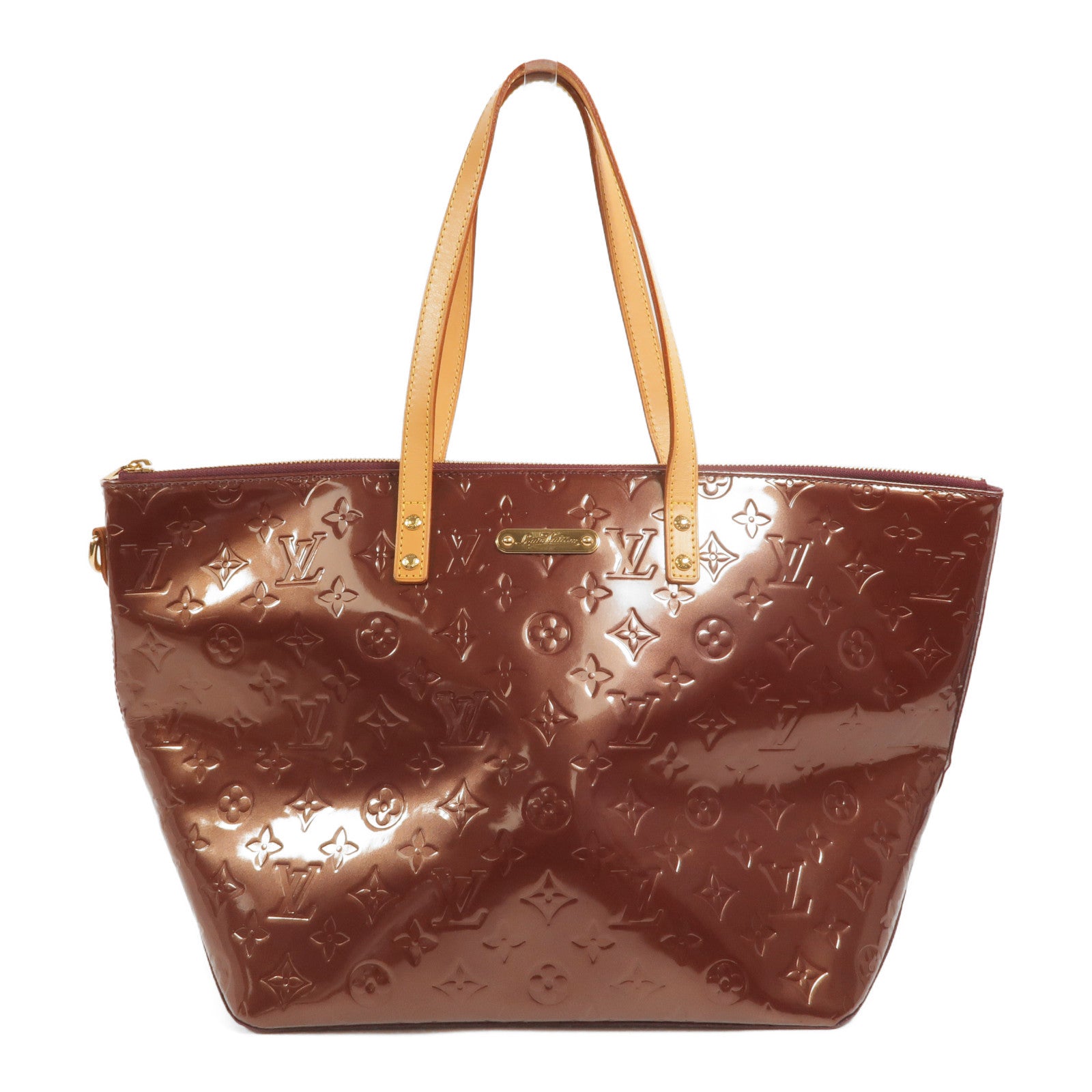 LOUIS VUITTON Monogram Vernis Bellevue GM手挽袋