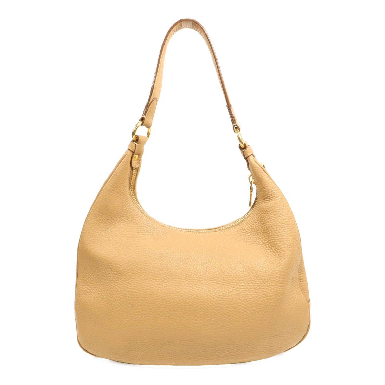 PRADA 牛皮皮革Bluette Vitello Daino金扣肩背袋