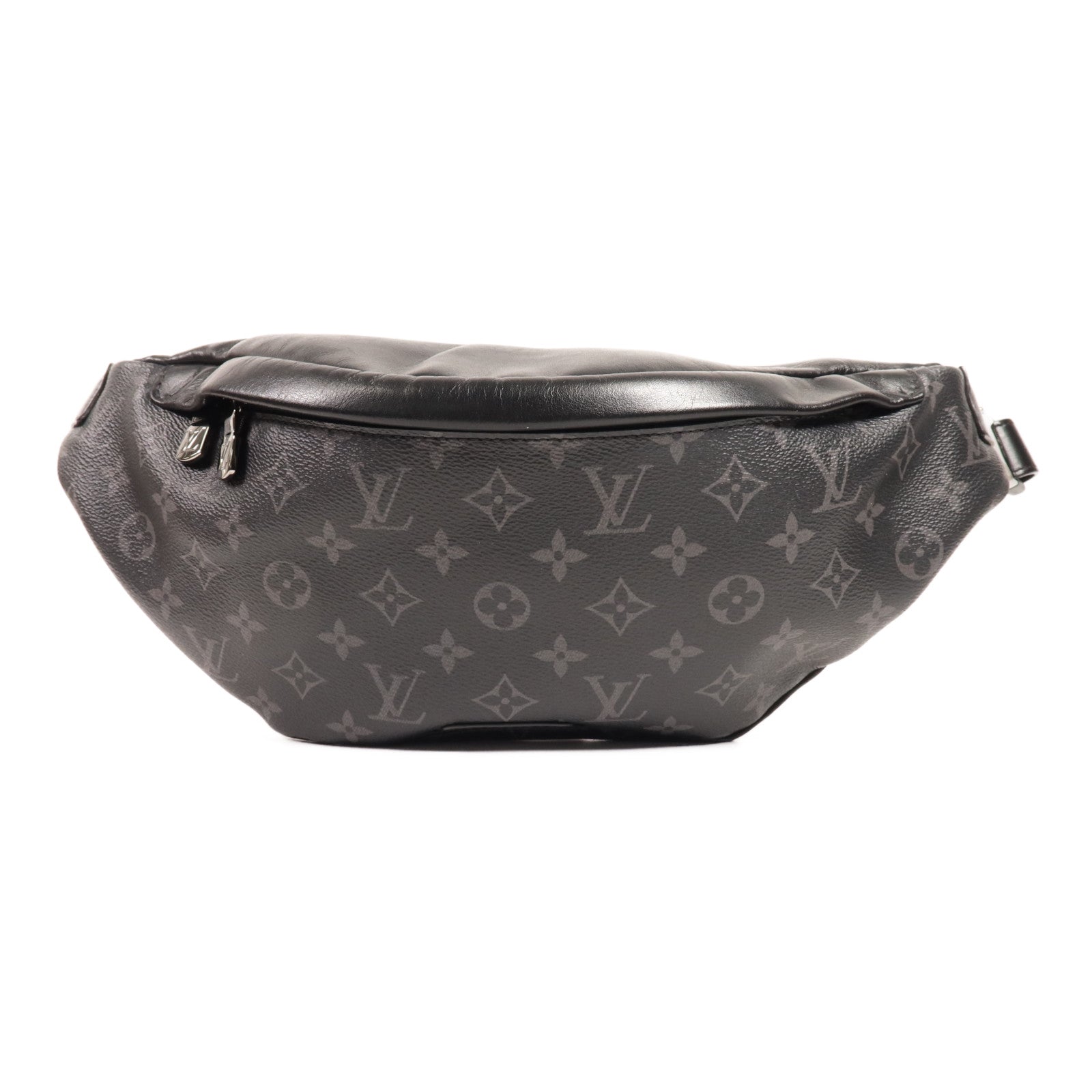 LOUIS VUITTON Monogram Eclipse Discovery Bumbag PM銀扣腰包
