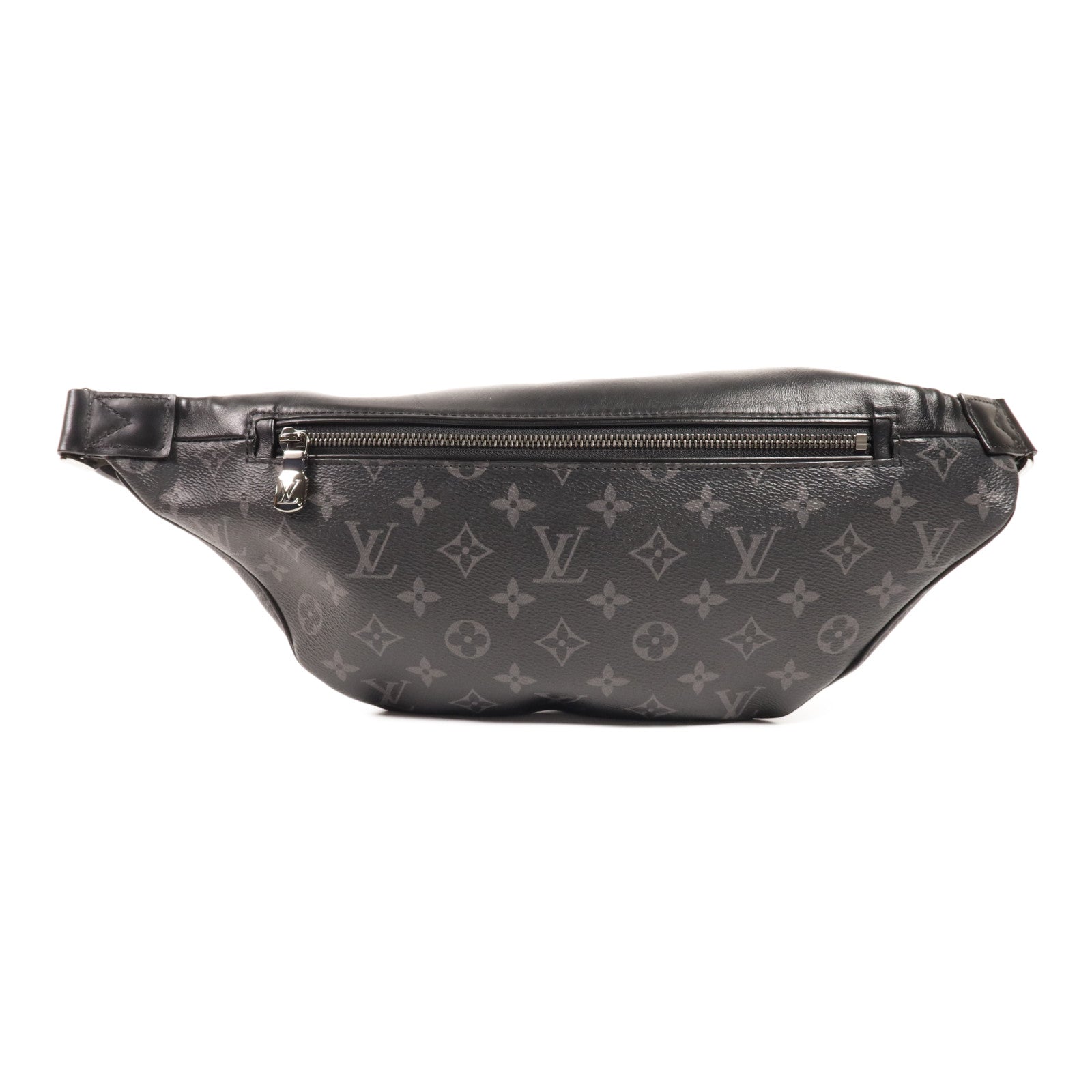 LOUIS VUITTON Monogram Eclipse Discovery Bumbag PM銀扣腰包