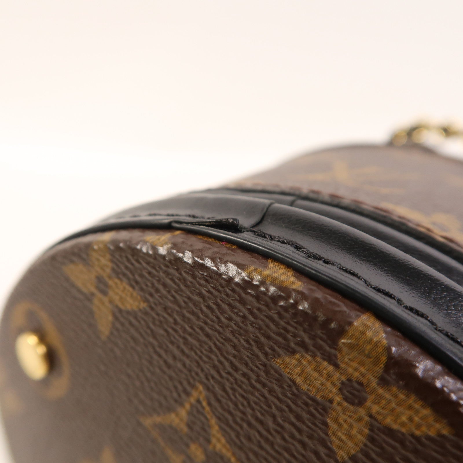 LOUIS VUITTON Monogram Canoe 金扣鏈帶手挽肩背兩用袋