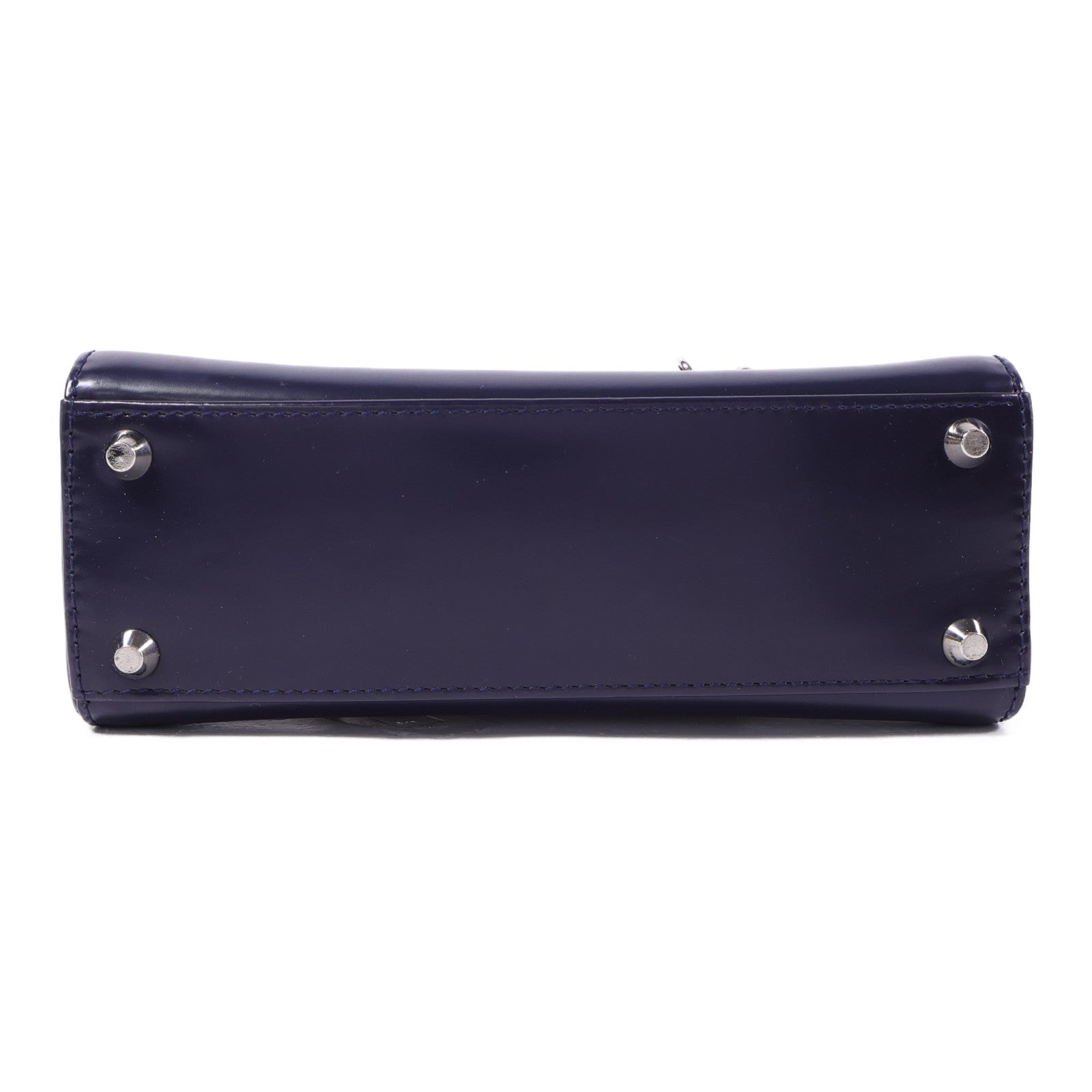 Dior 牛皮皮革Mini Lady Dior銀扣手挽肩背兩用袋