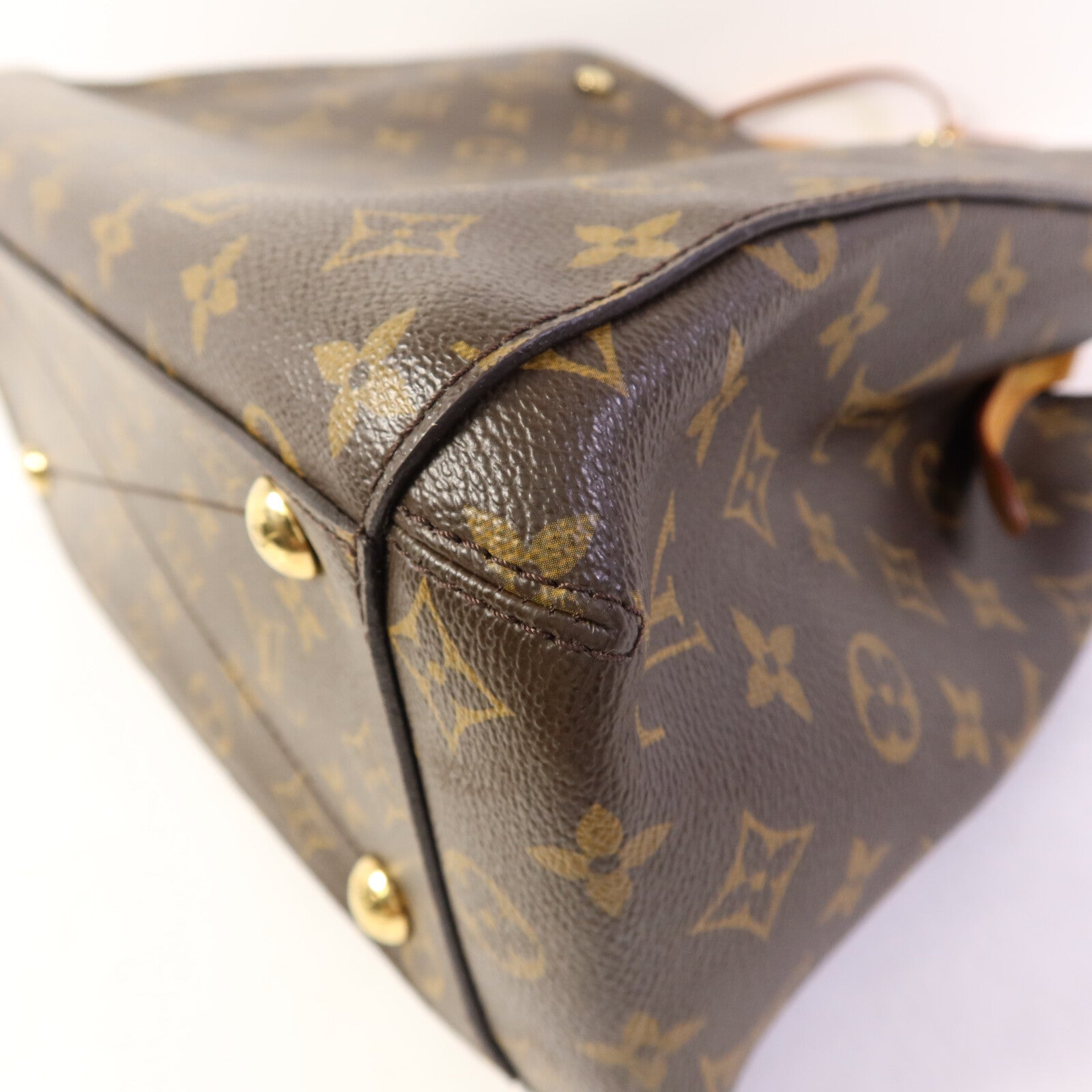 LOUIS VUITTON Monogram Montaigne MM金扣手挽肩背兩用袋