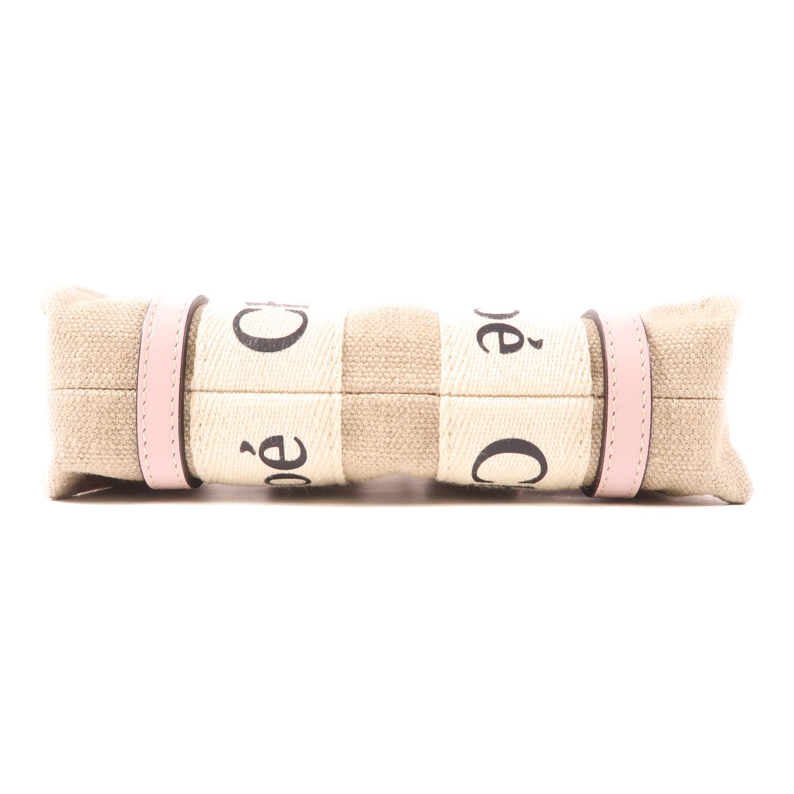 Chloe 帆布Mini Woody Tote手挽肩背兩用袋