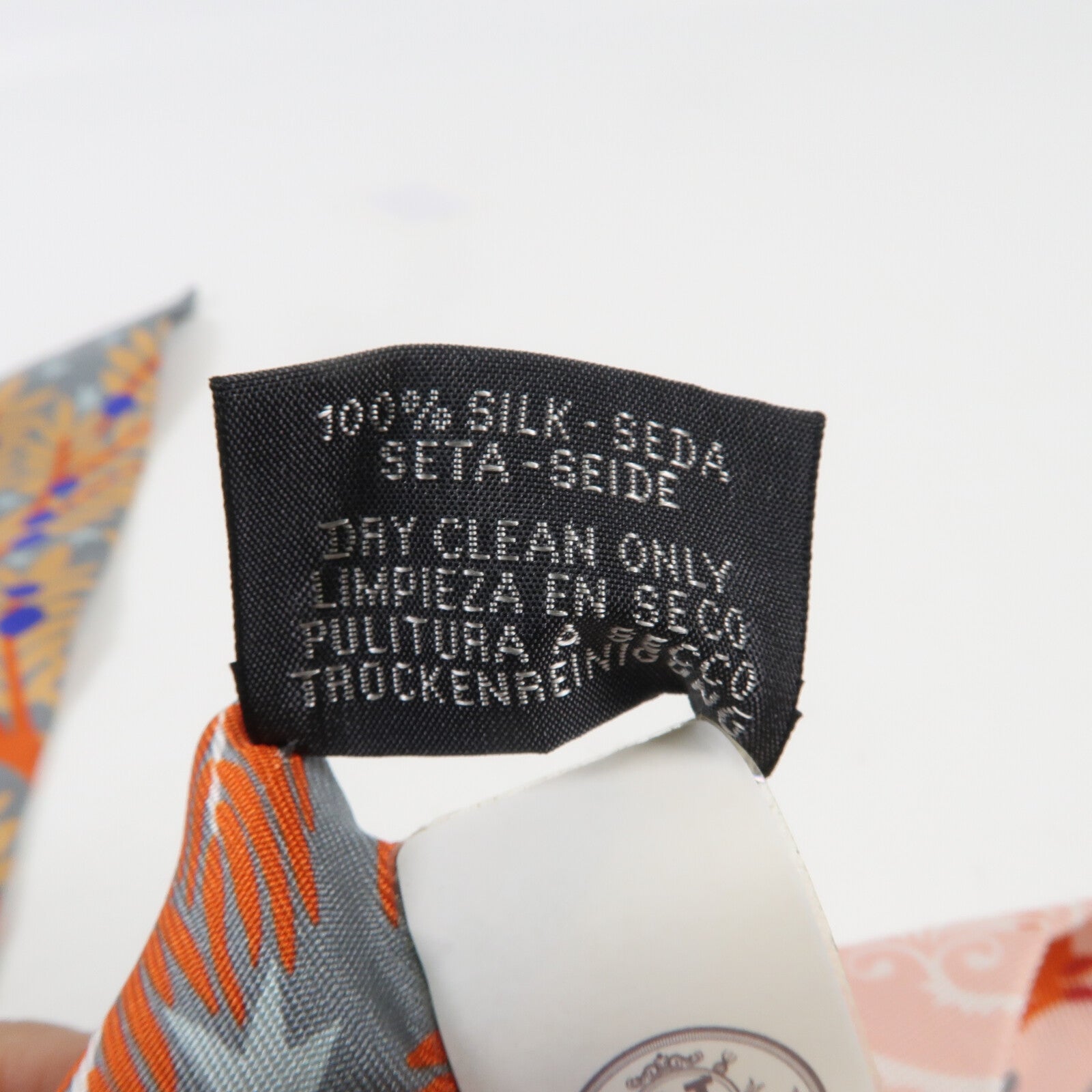 HERMES 絲質Twilly絲巾