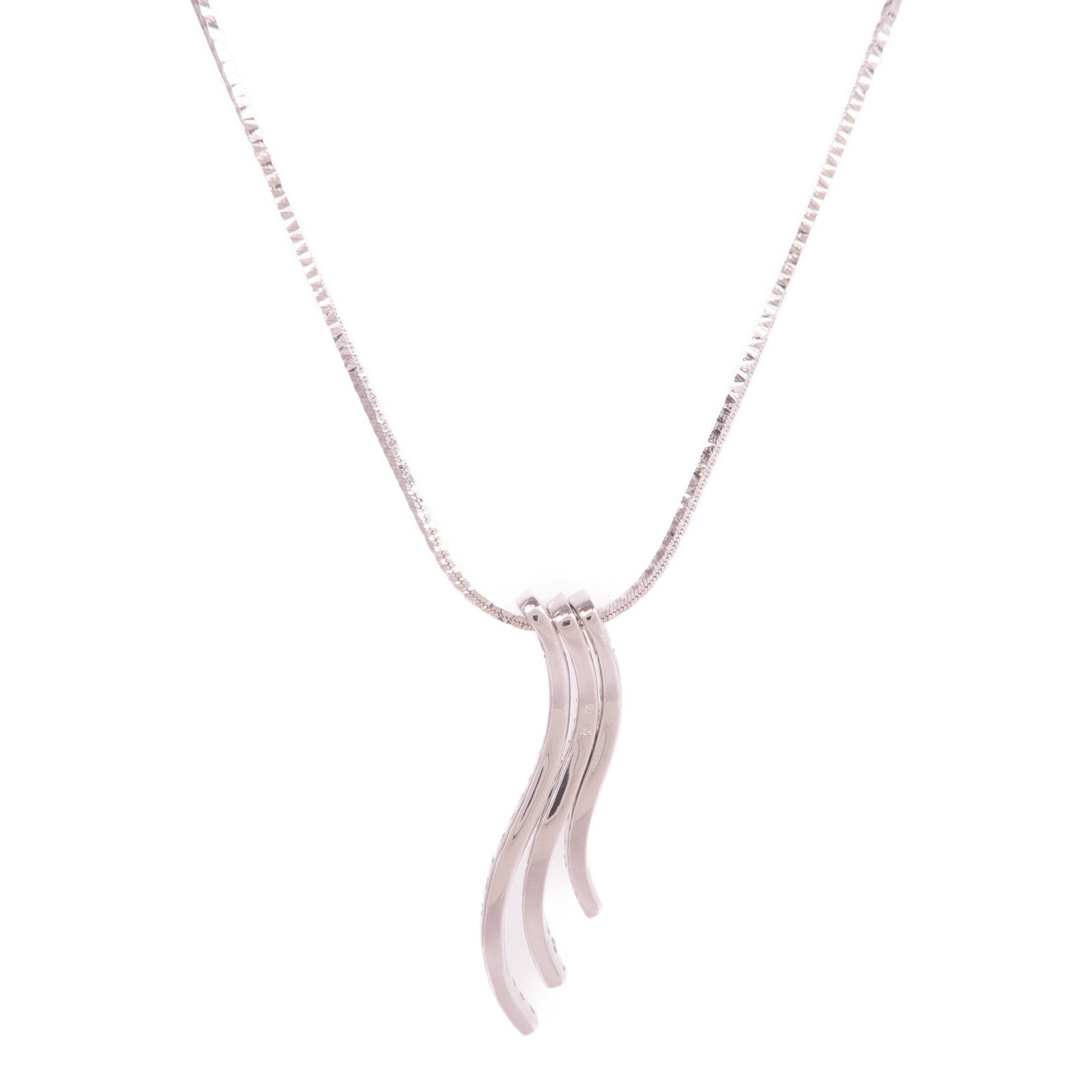 JEWELRY 【激減優惠】18K白金Diamond Necklace鑽石項鍊