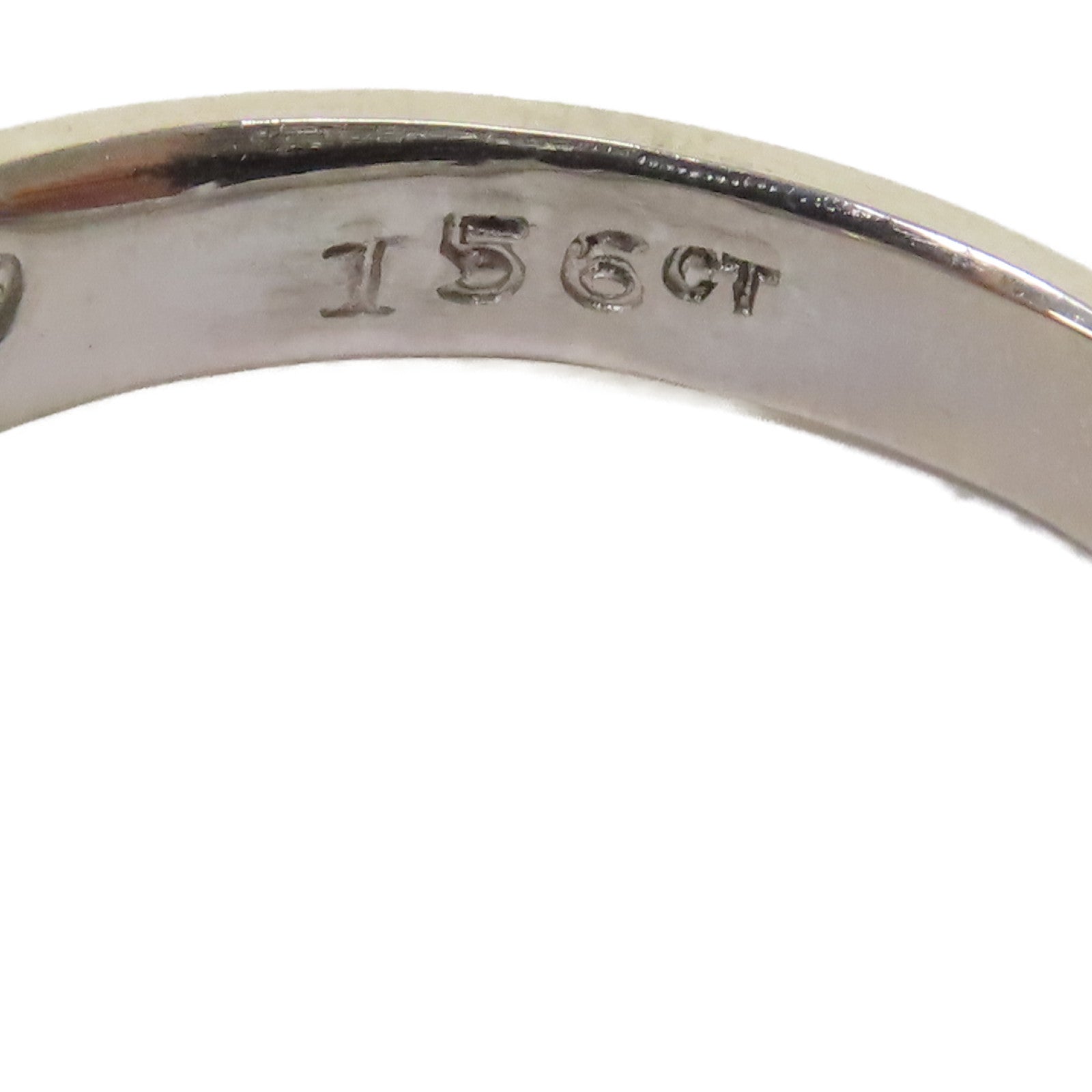 JEWELRY 鉑金PT900 Diamond Ring 1.56ct鑽石戒指US#6.5