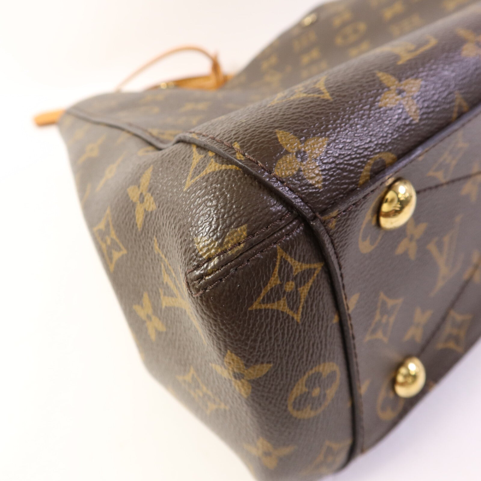 LOUIS VUITTON Monogram Montaigne MM金扣手挽肩背兩用袋