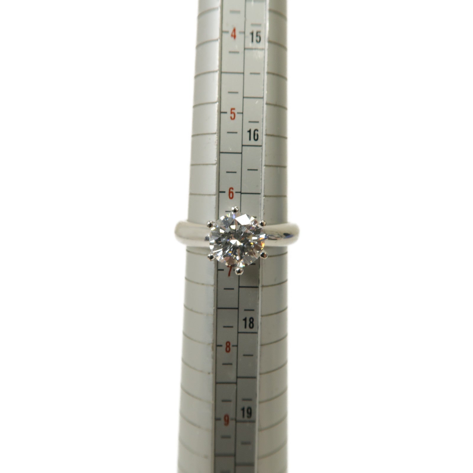 JEWELRY 鉑金PT900 Diamond Ring 1.56ct鑽石戒指US#6.5