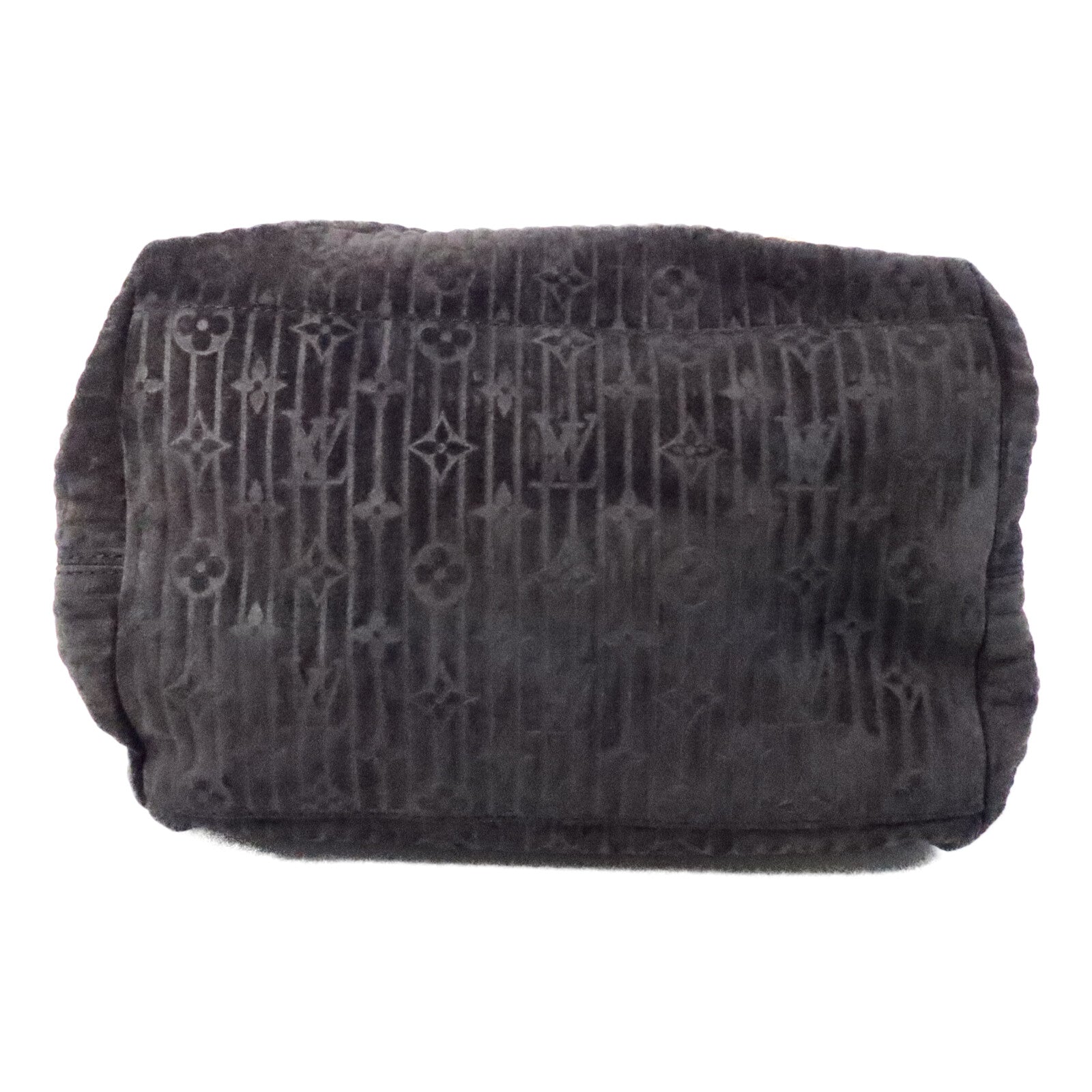 LOUIS VUITTON Monogram Suded/蛇皮皮革Whisper手挽袋